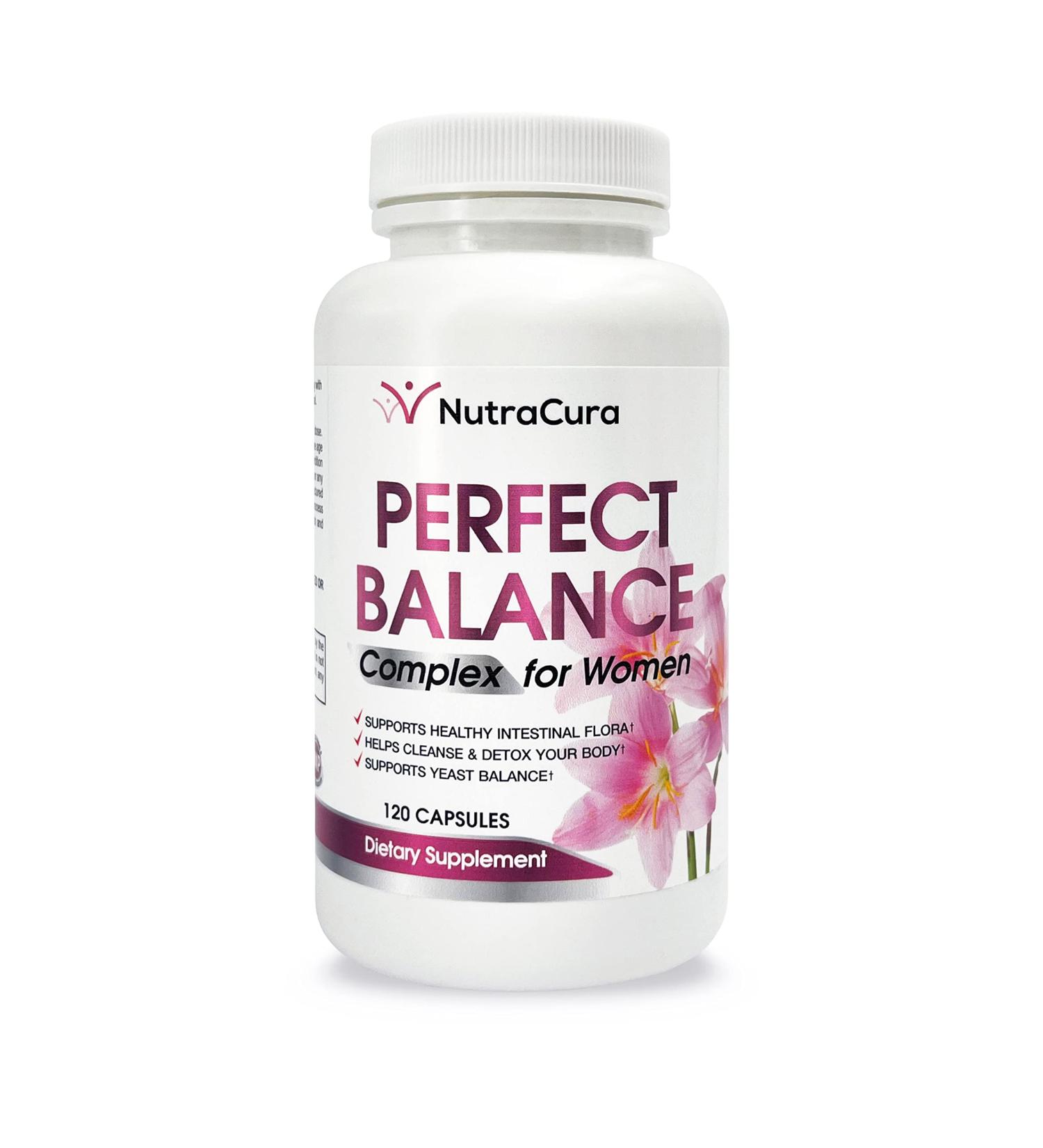 Perfect Balance Complex for Women - Vaginal Health Dietary Supplement - Freshen pH - 2 Month Supply - International Shipping Available - Buy Online on GoSupps.com