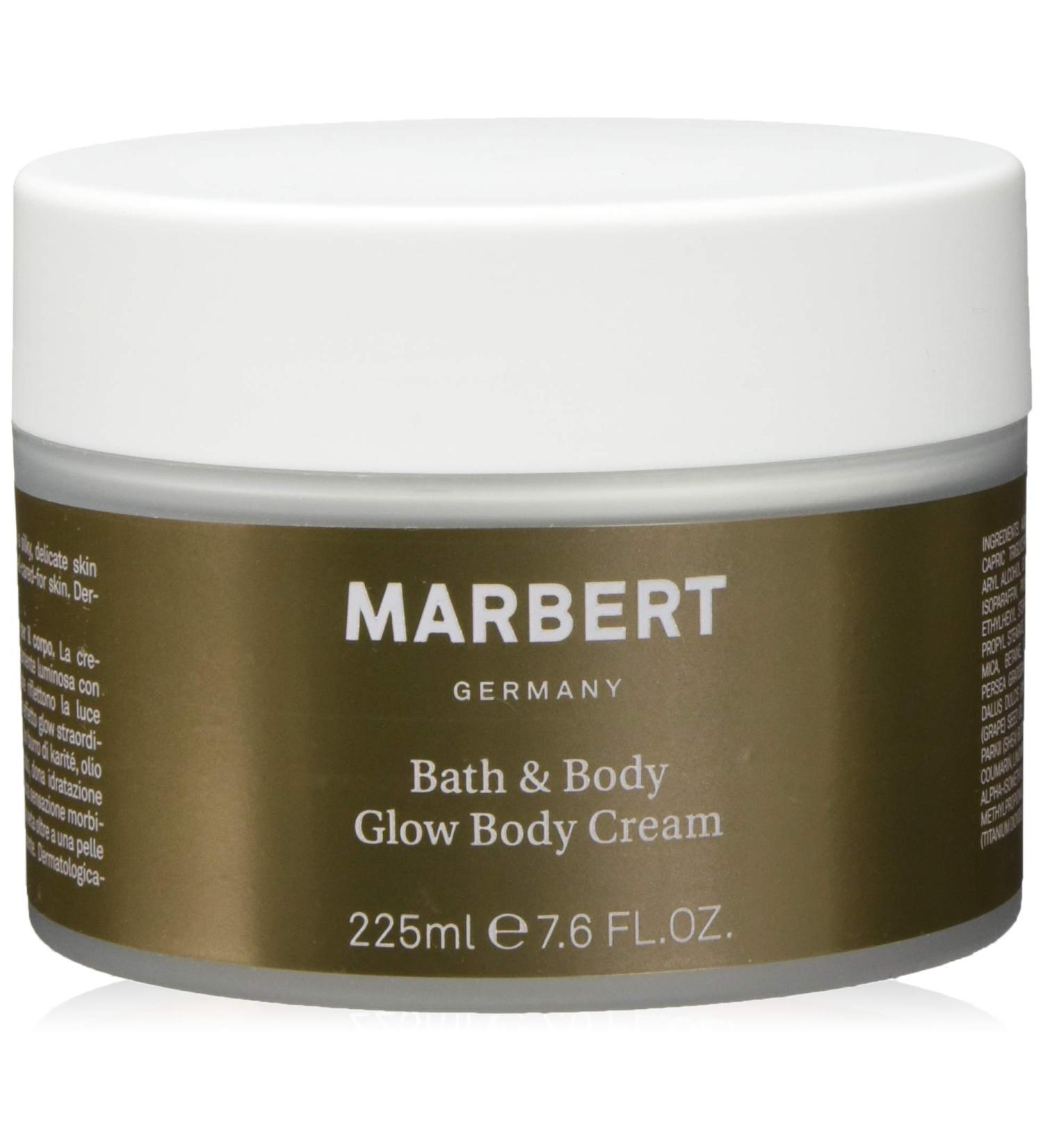 Buy Marbert Bath & Body Glow Cream - 2 Pack (2 x 225 ml) | Premium Hydrating Body Cream - International Shipping Available - Buy Online on GoSupps.com