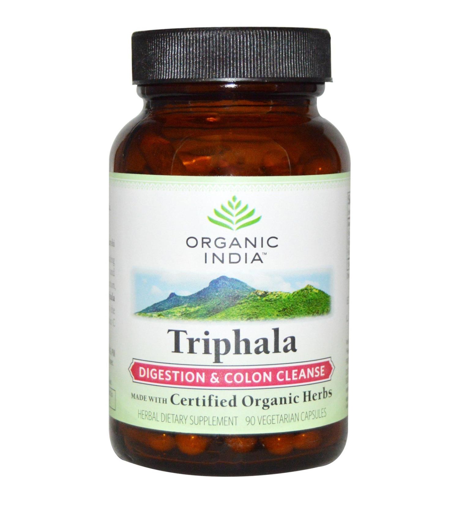 Organic India Triphala Vegetarian Capsule - 90 Per Pack - 2 Packs Per Case.2