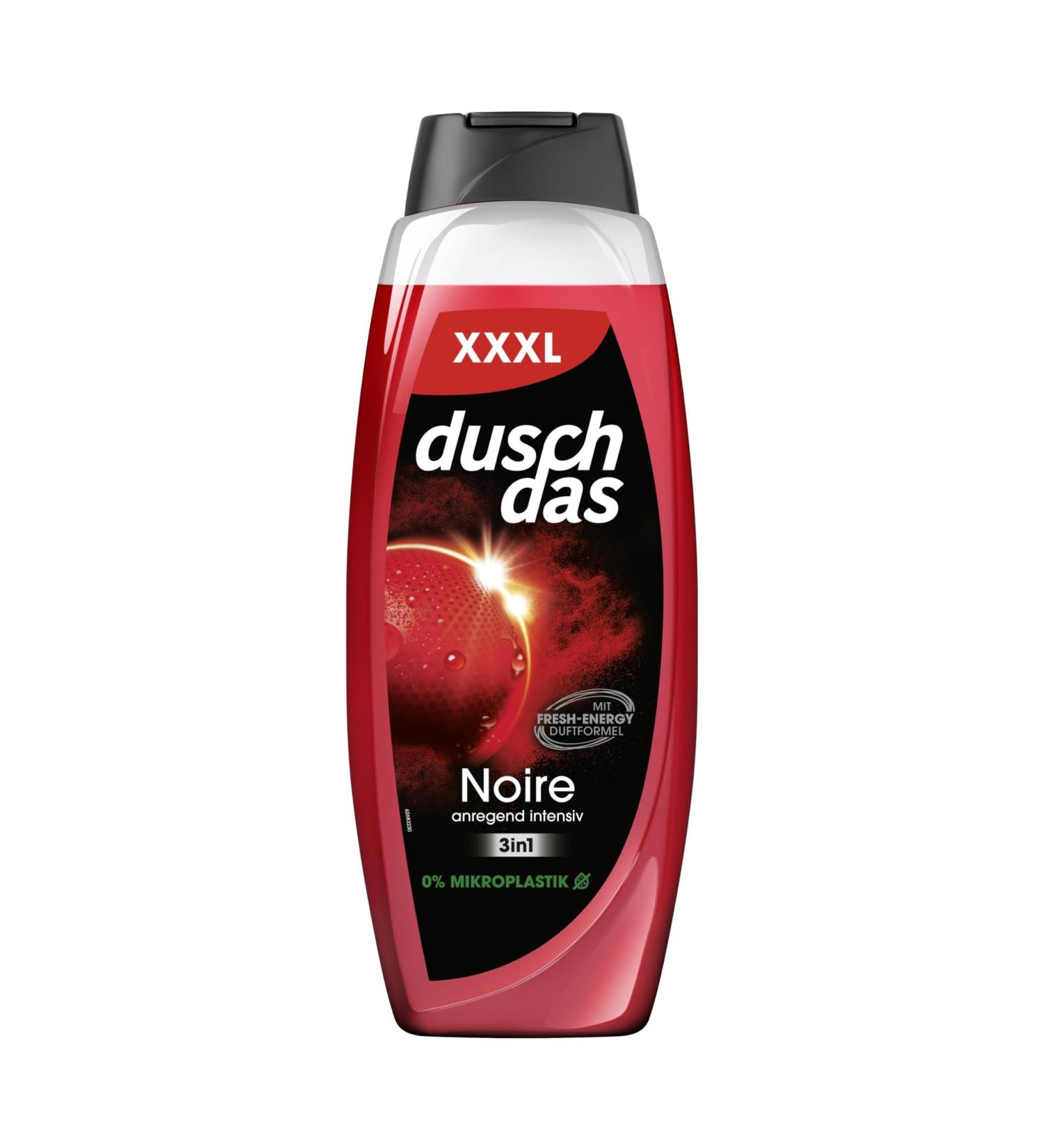  Duschdas Duschdas 3-in-1 XXXL Black Shower Gel & Shampoo with Fresh Energy Fragrance Formula for a Refreshing Start to the Day 680ml - Buy Online on GoSupps.com