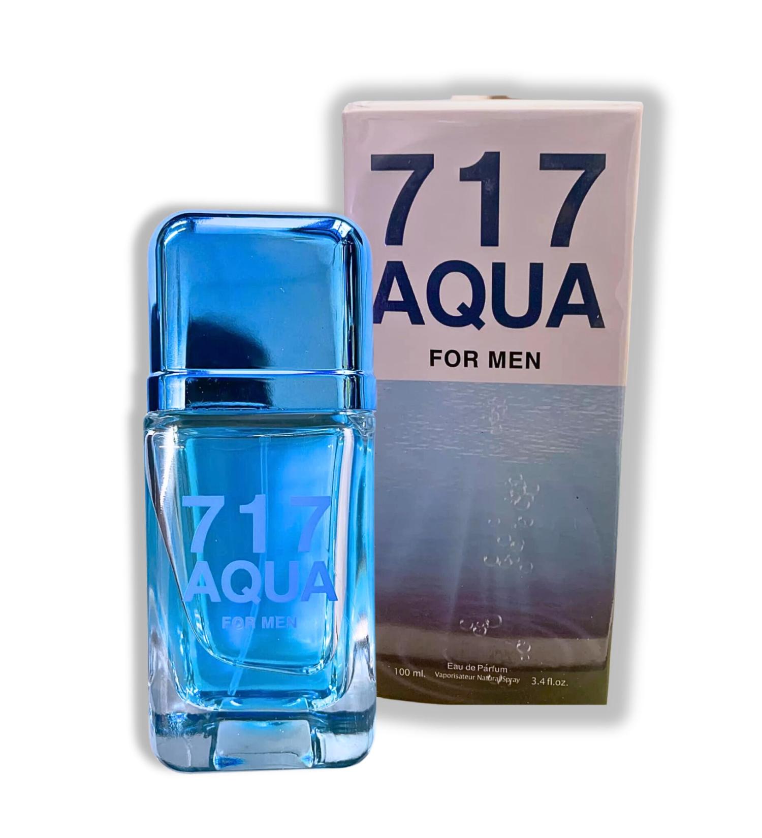 717 AQUA POUR HOMME EAU DE TOILETTE 3.4 FL.OZ Aromatic Aquatic fragrance for Men. - Buy Online on GoSupps.com