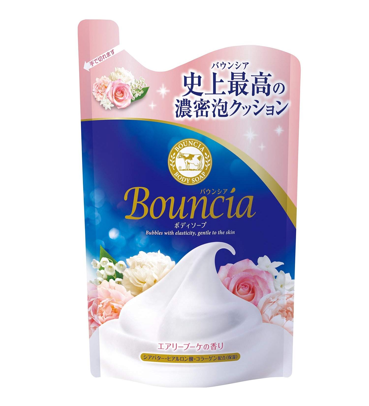 Bouncia Airy Bouquet Scent Body Soap Refill 400ml Shinshinsha Milk Soap - Buy Online on GoSupps.com