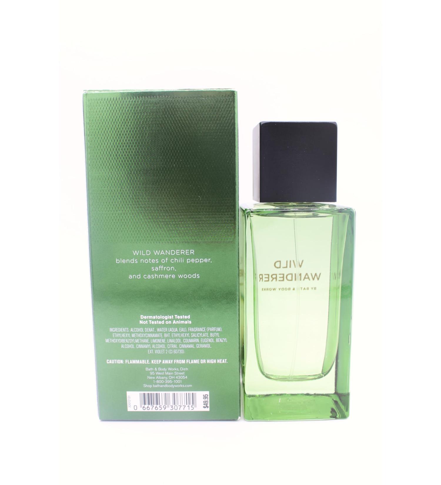 Wild Wanderer Bath and Body Men's Cologne Body Spray 3.4 fl oz