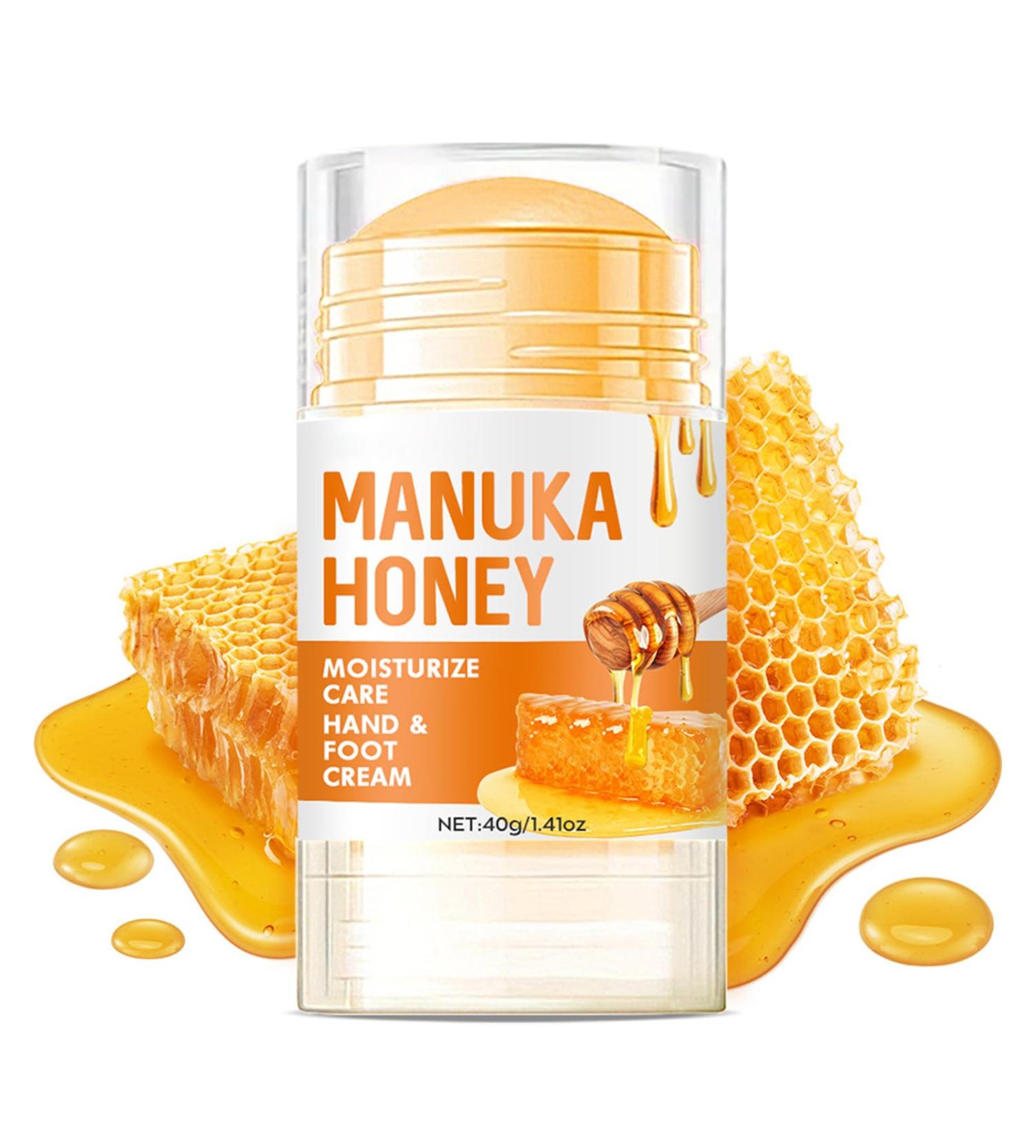 Honey Foot Cream Hand & Heel Cream for Very Dry Hands & Feet (40 ml) Cracked Heel Repair Cream Intensive Moisturising for Cracked Skin for Women & Men - 40g - Buy Online on GoSupps.com