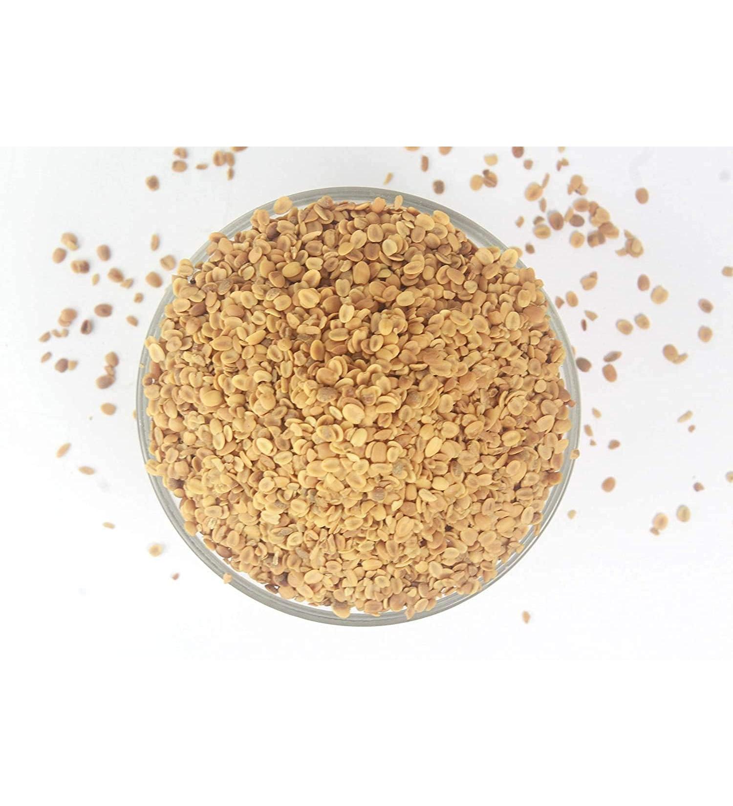 QURA Plant N Plate Roasted Split Coriander/Dhania Seeds Dal (400 Grams