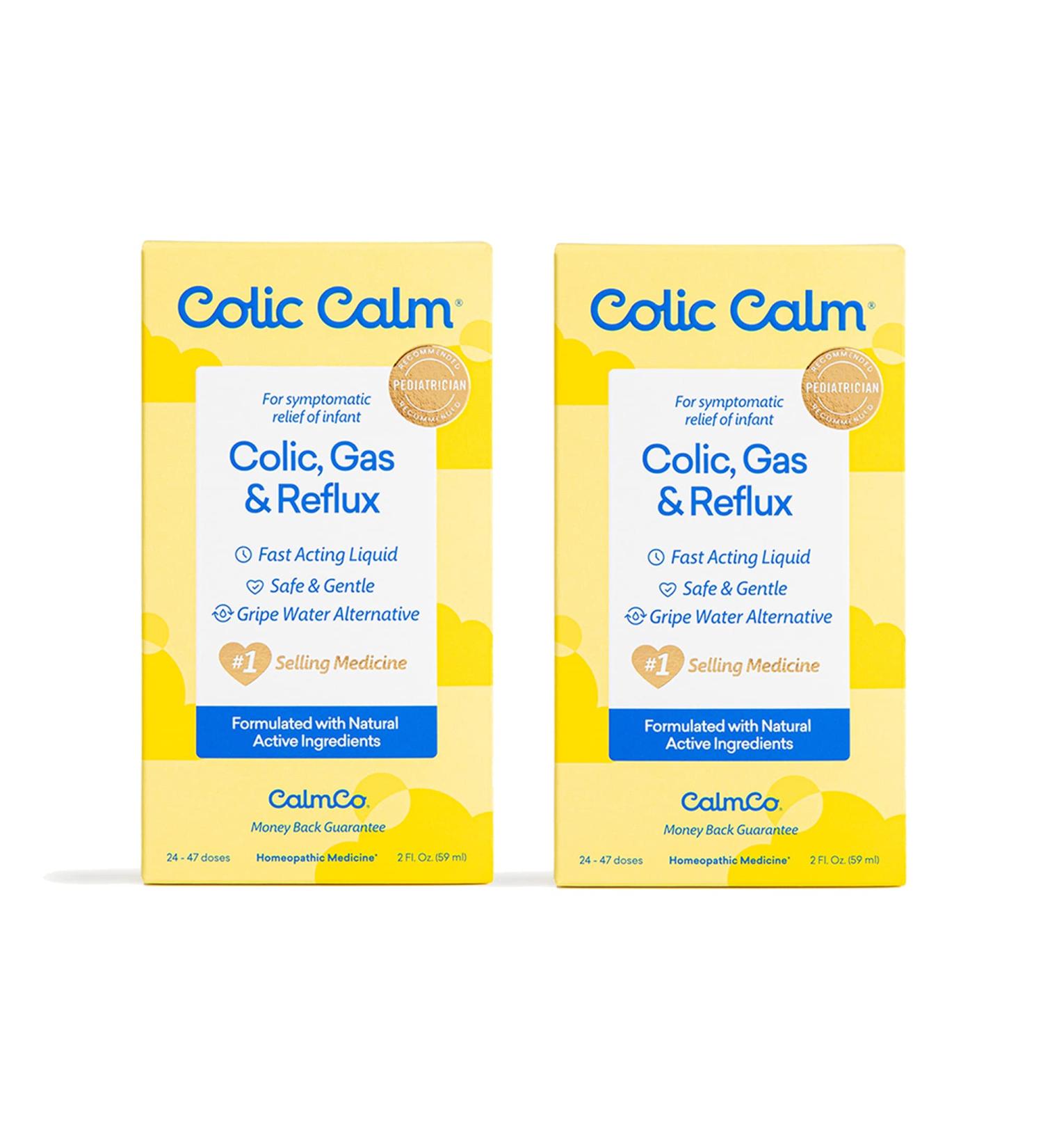 Colic Calm Homeopathic Gripe Water 2 fl oz (Pack of 2) - Infant Gas Relief Drops - Buy Online on GoSupps.com