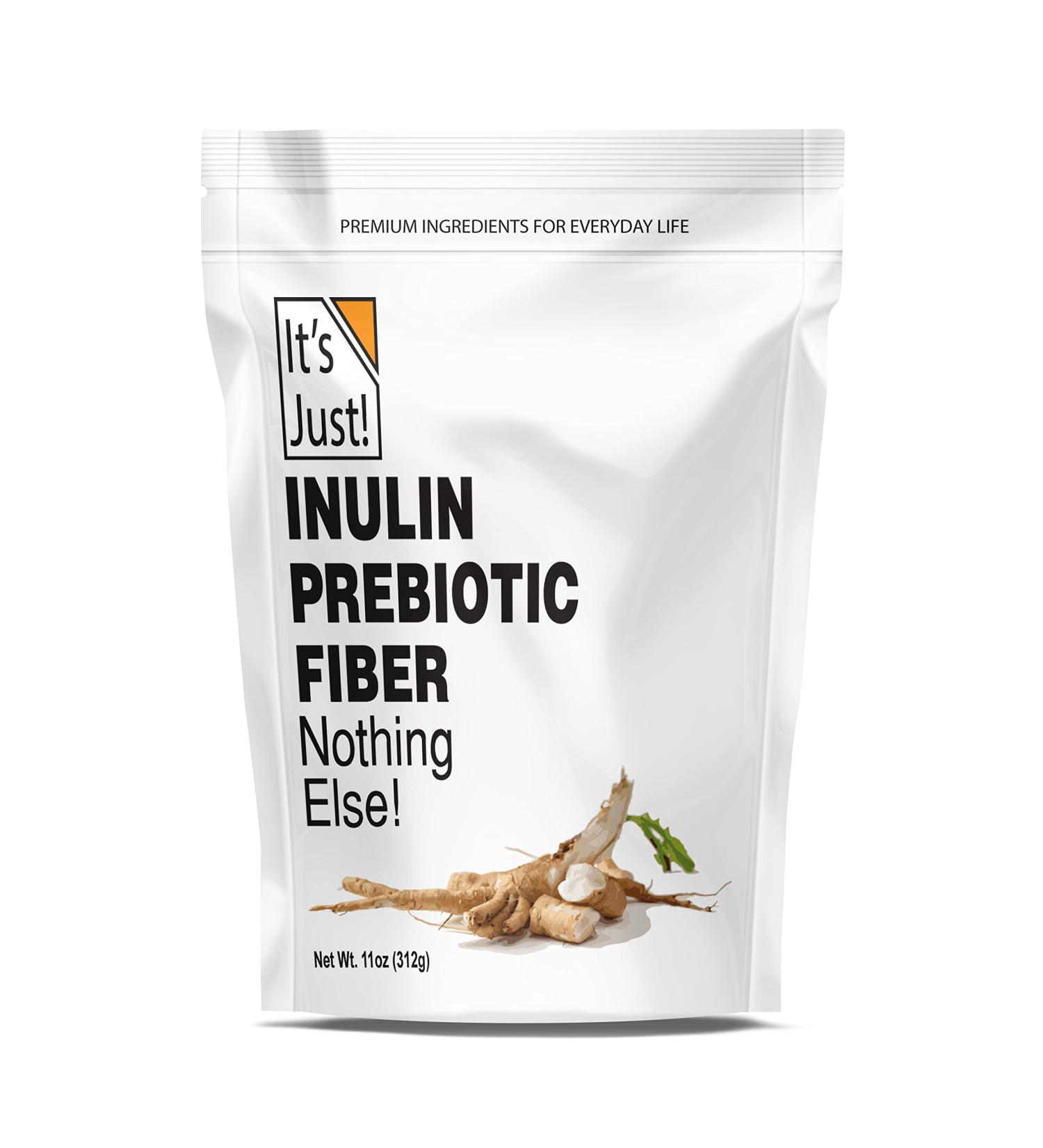 Inulin Prebiotic Fiber Sweetener - Chicory Root Powder from Belgium (11 oz) - Buy Online on GoSupps.com