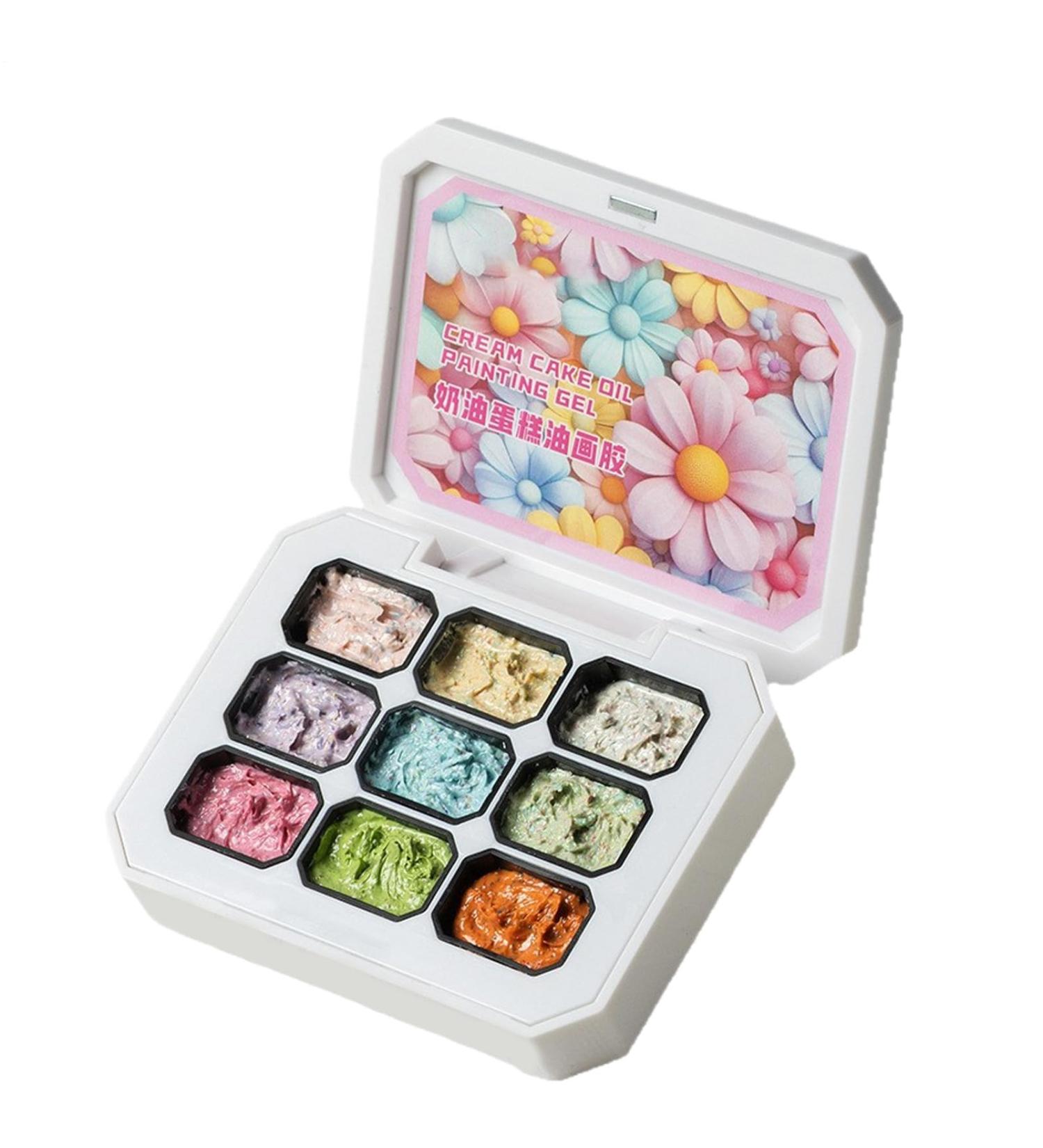  G n rique Solid Gel Nail Polish - 9 Colors Gel Nail Polish for Manicures Glue-on Nail Polish with French Tips for Home Manicures Extensions for Women Girls Bridal Makeup - Buy Online on GoSupps.com