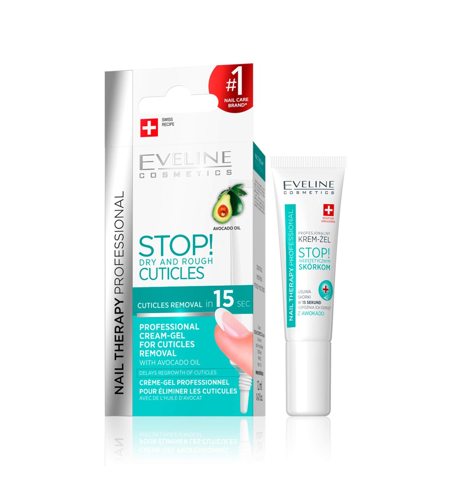 Eveline Cosmetics Soft and Healthy Cuticles Treatment - Professional Formula - Buy Online on GoSupps.com
