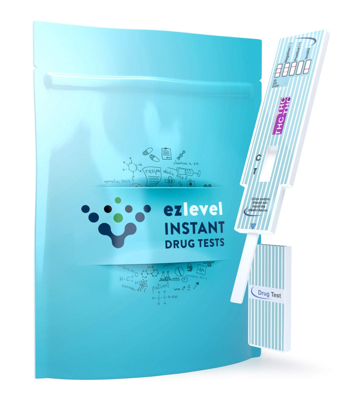 EZ LEVEL THC Drug Test Kit - 25 Pack - Buy Online on GoSupps.com