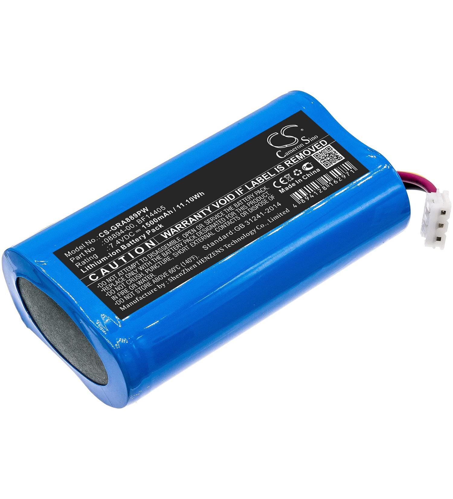 Replacement Battery 08894-00 08894-00.640.00 08894-00.641.00 BF14405 for ComfortCut 8893 ComfortCut 8895 D-89079 ULM 7.4V/1500mAh