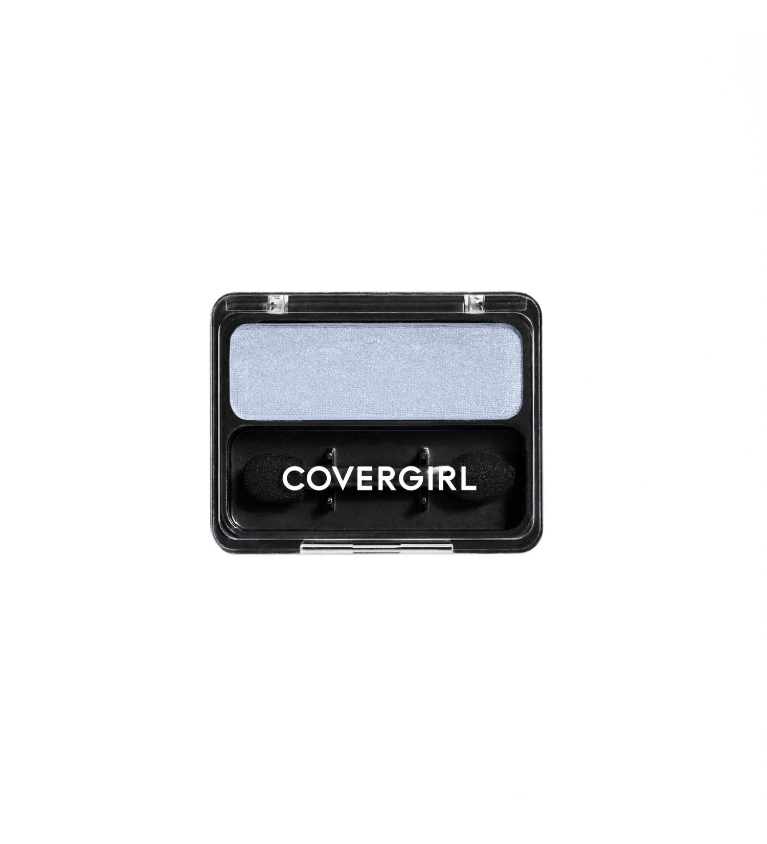 COVERGIRL Eye Enhancers Sterling Blue Mono Shadow - Shimmer Eyeshadow Makeup - Buy Online on GoSupps.com