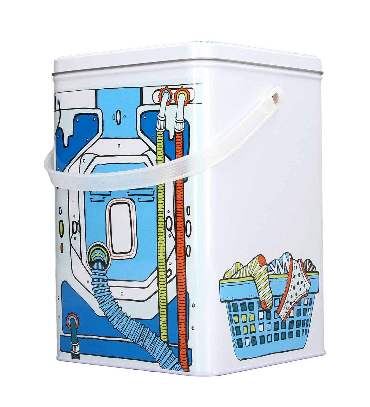 Powder Detergent Container Large Capacity Powdered Laundry Detergent Container Cartoon Pattern with Lid for Storage - Buy Online on GoSupps.com