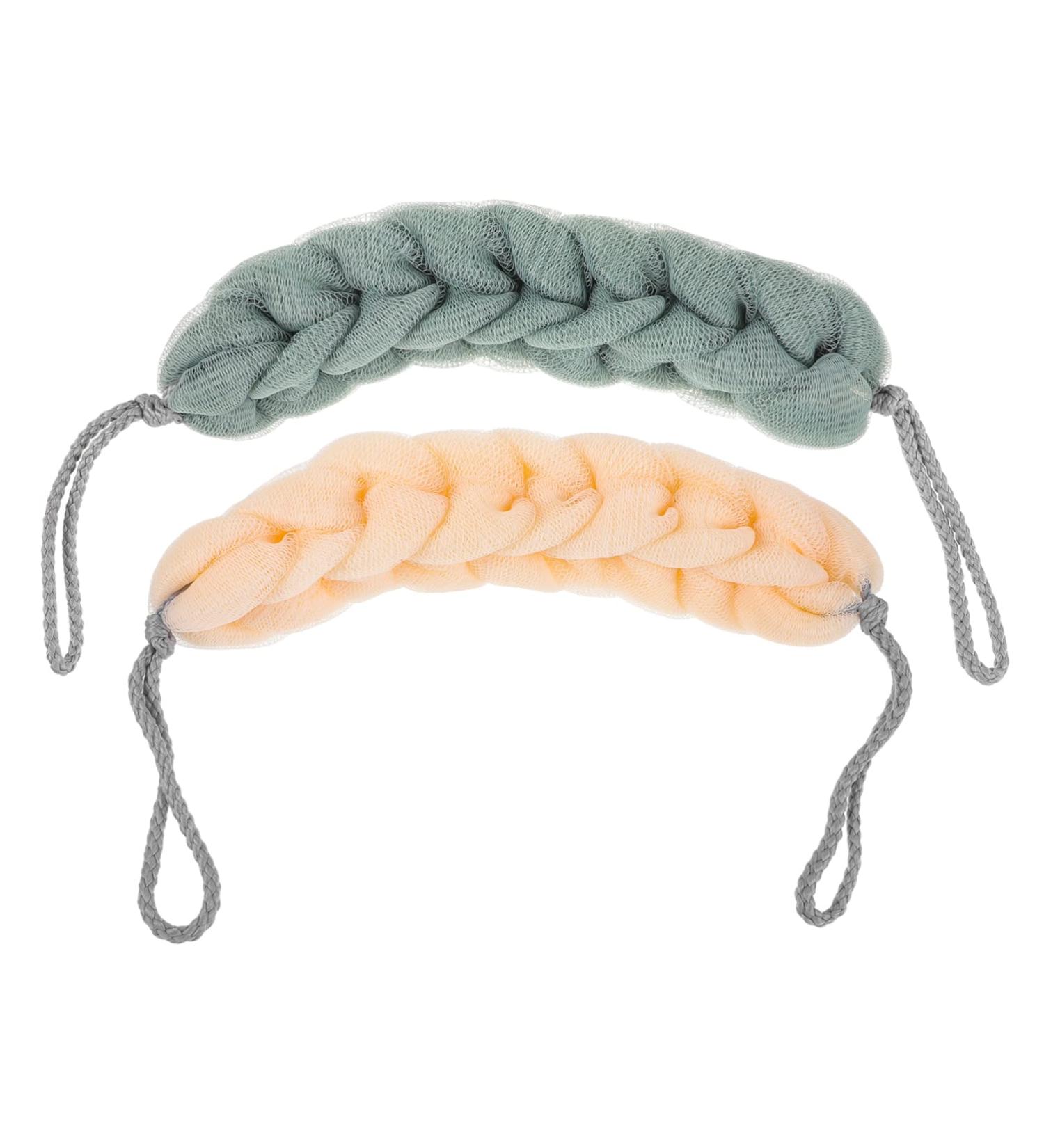 FRCOLOR 2pcs Bath Balls - Convenient Shower Body Scrubbers & Loofahs for Comfortable Cleaning | Ideal for Home Spa & Skin Care - Buy Online on GoSupps.com