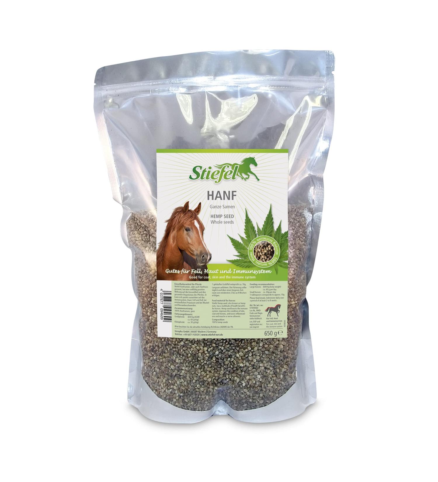 Stiefel Hemp Seed 650 g - Buy Online on GoSupps.com