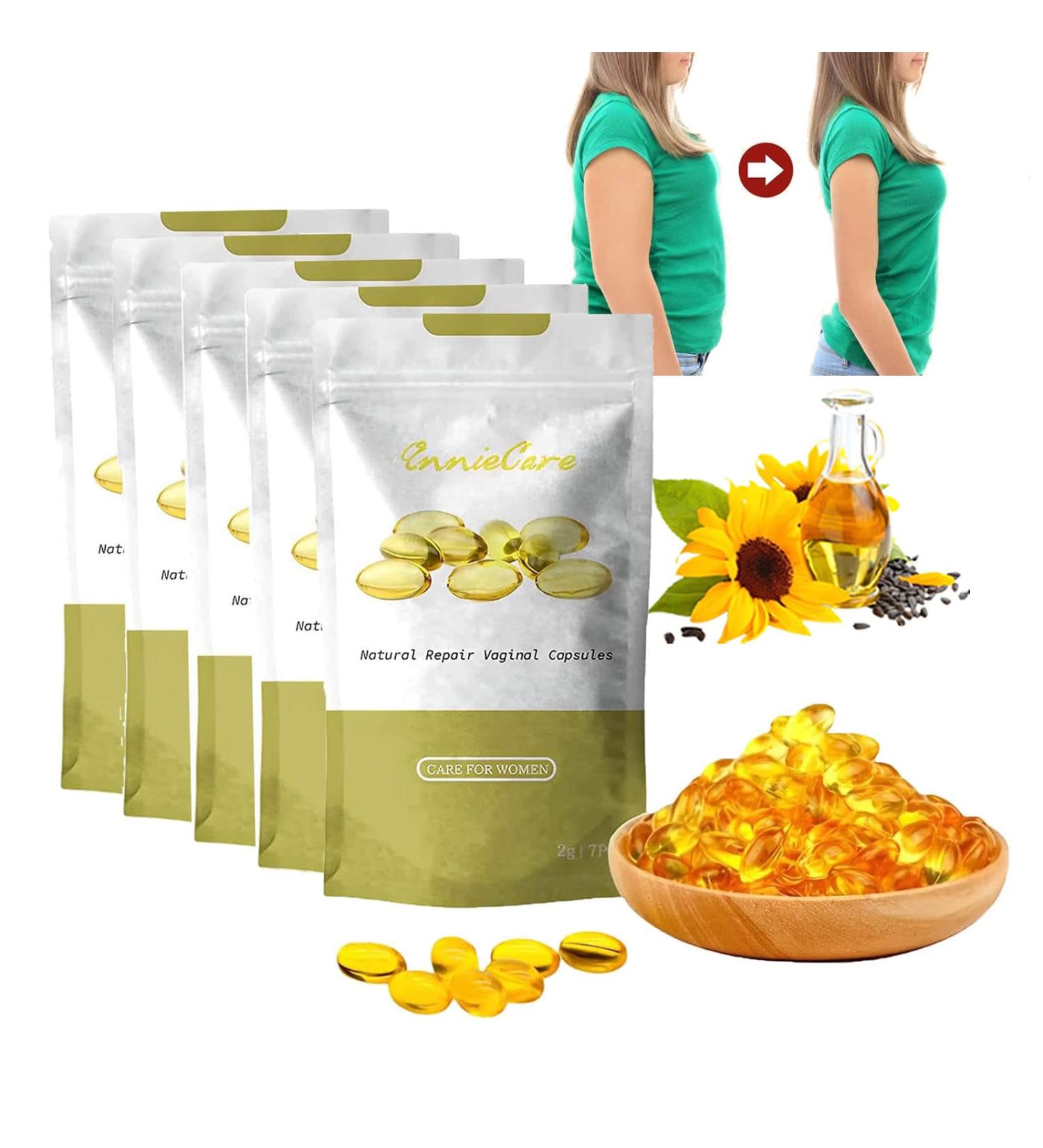 AnnieCare Natural Detox Vaginal Gel & Capsule Bundle - 35pcs | Instant Anti-Itch, Slimming, and Repair Solution - Buy Online on GoSupps.com