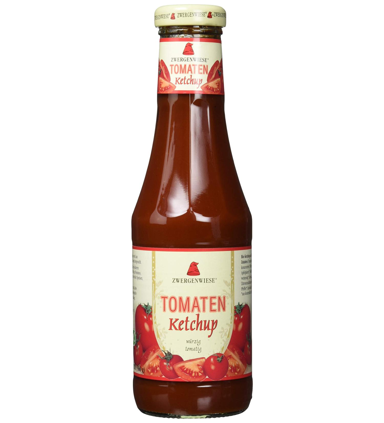 Buy Zwergenwiese Organic Tomato Ketchup 500ml - Premium Quality Gluten-Free International Shipping - Buy Online on GoSupps.com