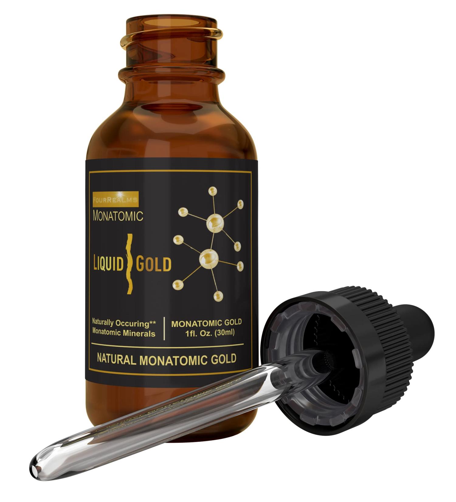 Ormus Monoatomic Gold Rich in Pure M-State Minerals & White Powder Gold - Pure 24k Gold -Trace Mineral Solution 1 oz - Buy Online on GoSupps.com