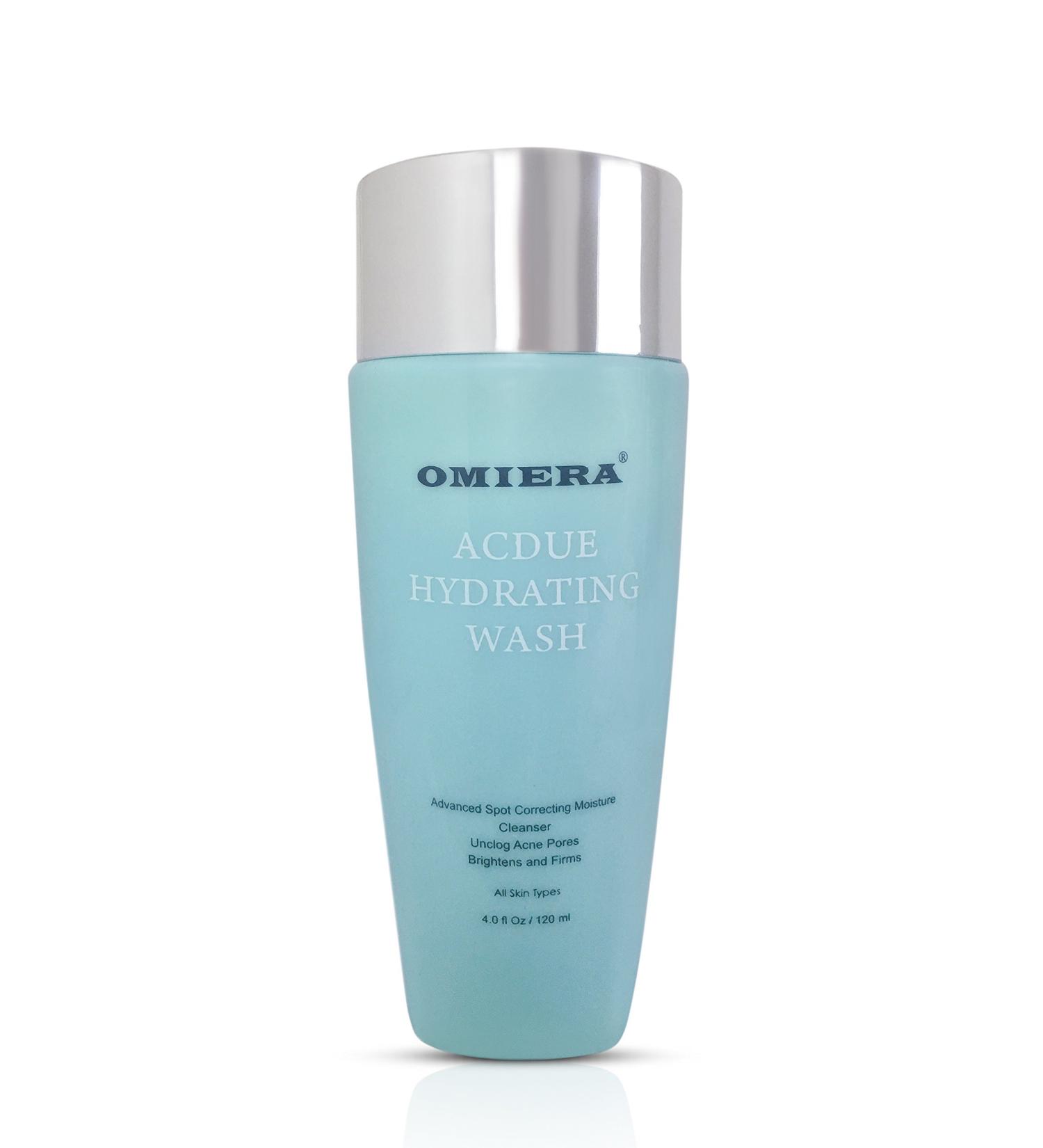 Omiera Acdue Acne Face Wash - Dark Spot Remover Pore Cleanser & Anti-Aging Treatment for Scar & Uneven Skin Tone - 4 oz - Buy Online on GoSupps.com