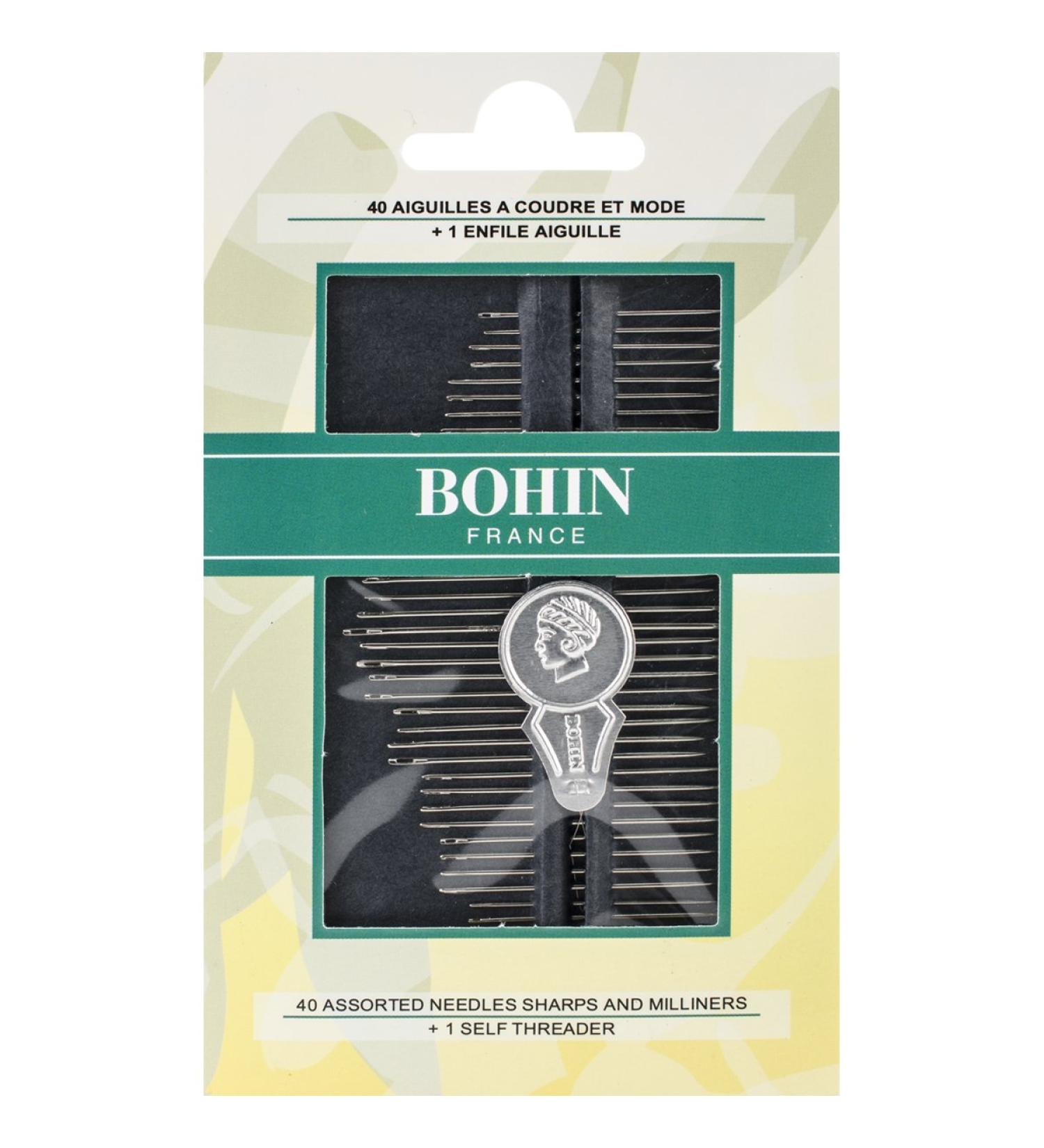 Bohin Sharps & Milliners Needles  Assorted 40/Pkg