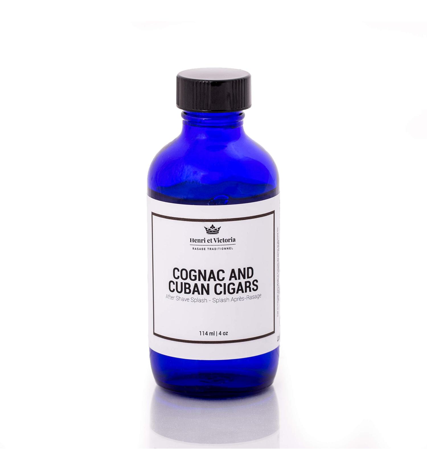Aftershave Splash for Men | Canadian Artisan Made | Moisturizing & Soothing | 114ml Cognac & Cuban Cigars Fragrance - Buy Online on GoSupps.com