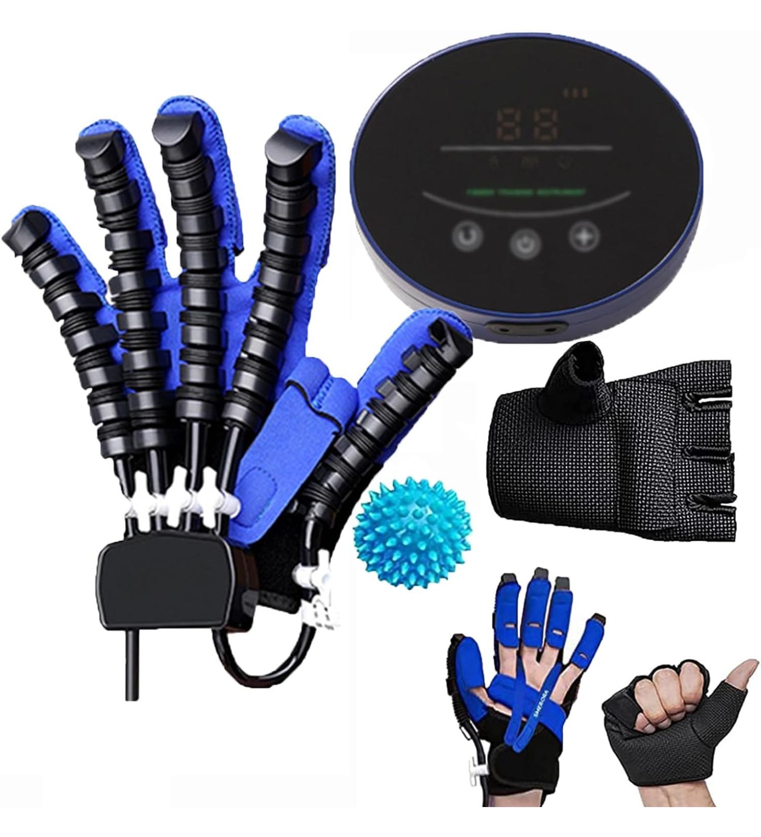 Rehabilitation Robot Gloves Hand Home Pneumatic Function Machinery Arthritis Stroke Hemiplegia Patient Recovery Exercise Equipment Hand Rehabilitation Device Left Hand L Left Hand L - Buy Online on GoSupps.com