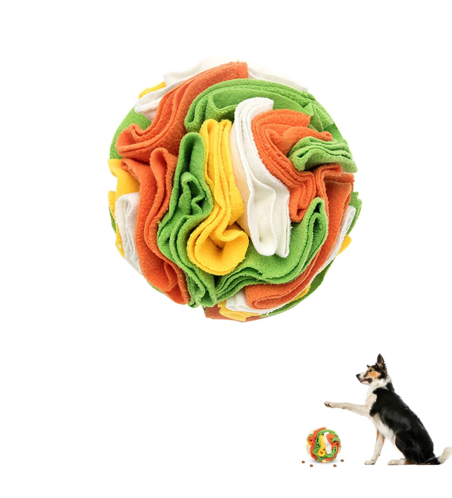 Interactive Sniffed Ball for Dogs - Washable Smell Training Toy for Small & Medium Breeds | Stress Relief & Intelligence Development 20cm - Buy Online on GoSupps.com