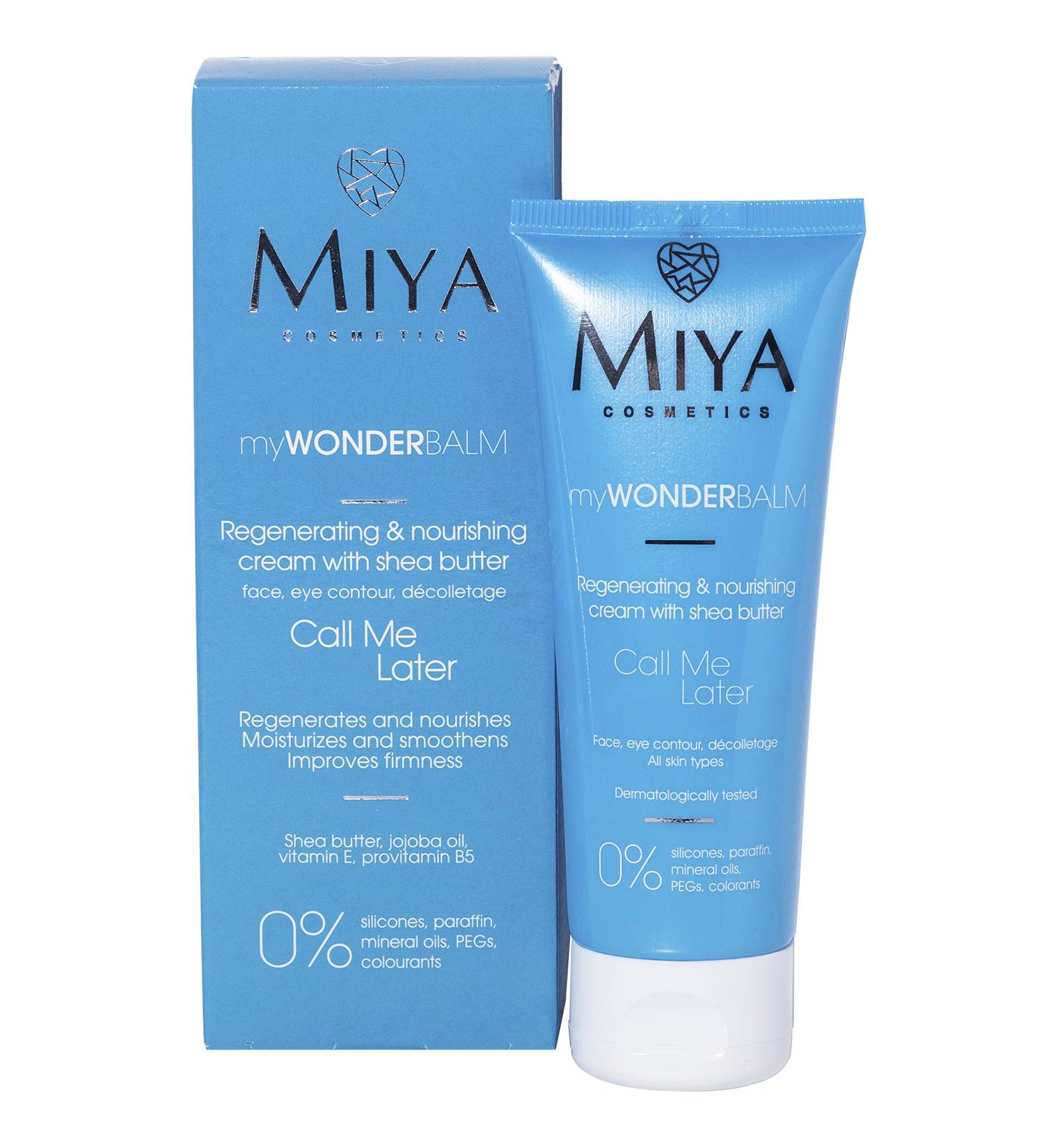 MIYA COSMETICS myWONDERBALM shea butter face cream 75ml - Buy Online on GoSupps.com