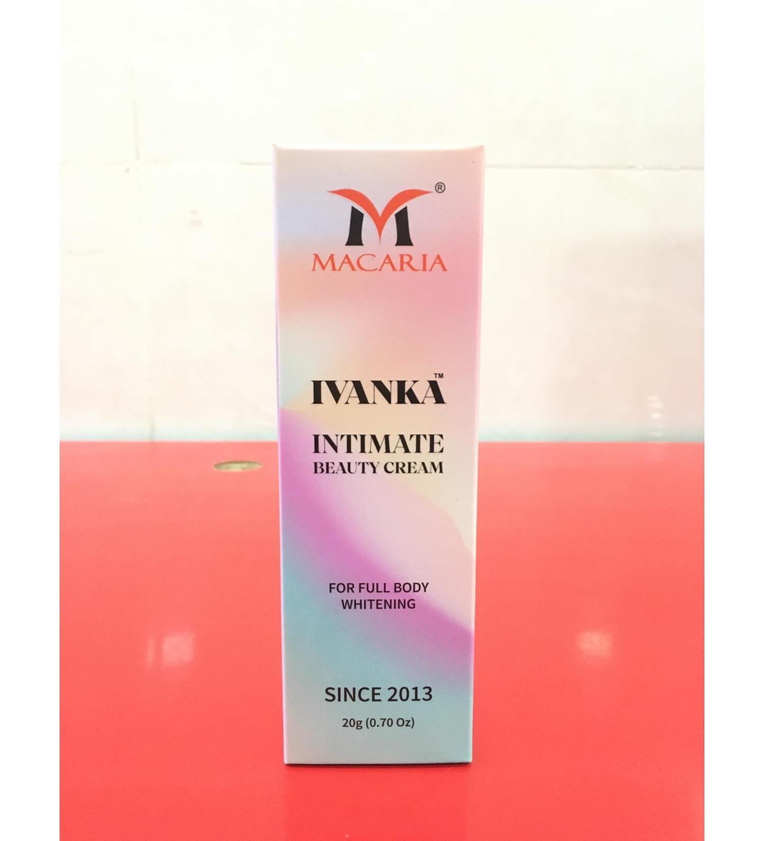 Macaria Cosmetics Ivanka Intimate Beauty pussy whitening Night cream for women by korean technology - Buy Online on GoSupps.com