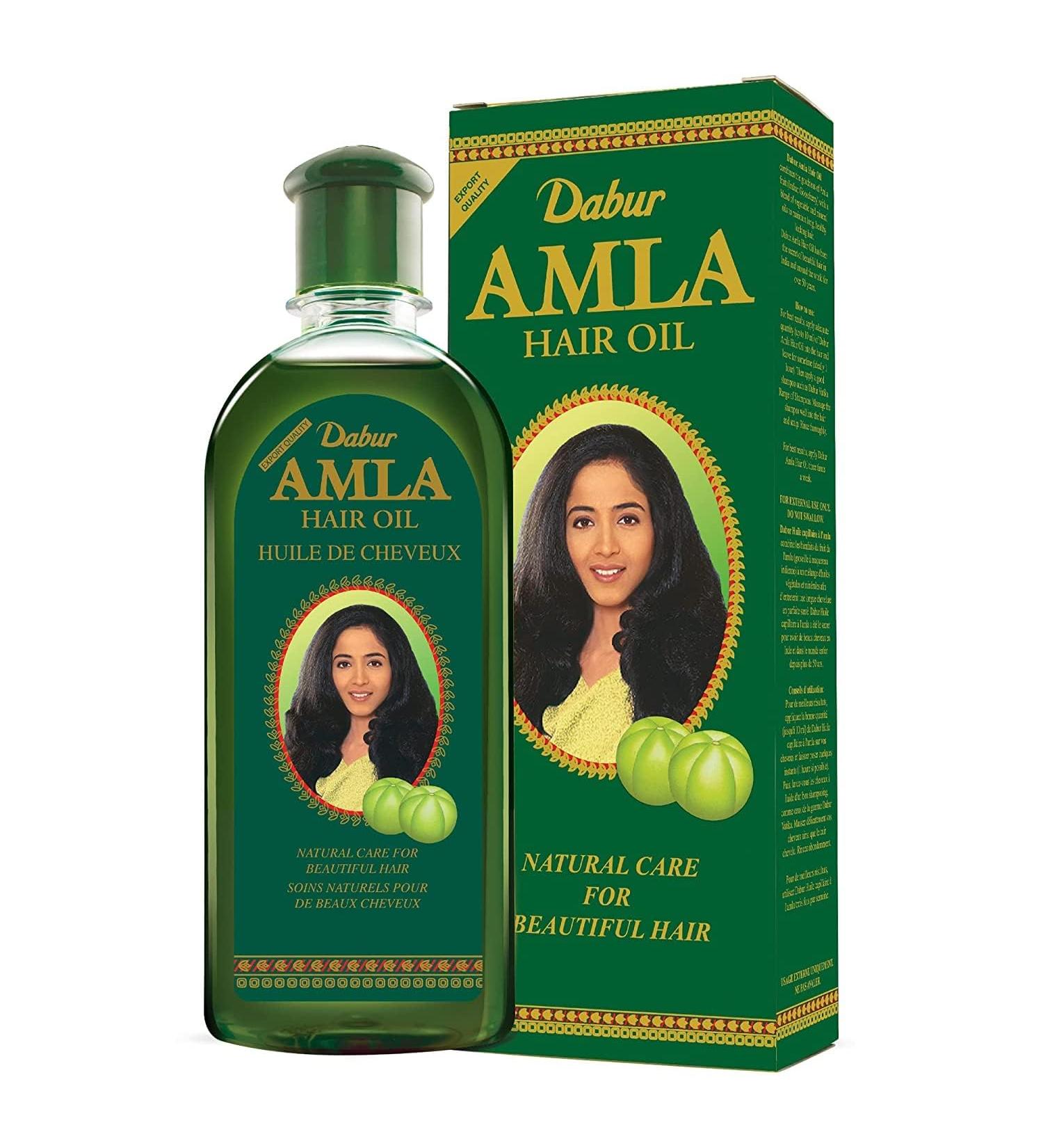 Dabur Natural Amla Hair Oil 180ml - Healthy Hair & Hydrated Scalp | Vital Indian Hair Oil for Men & Women - Shop Now - Buy Online on GoSupps.com