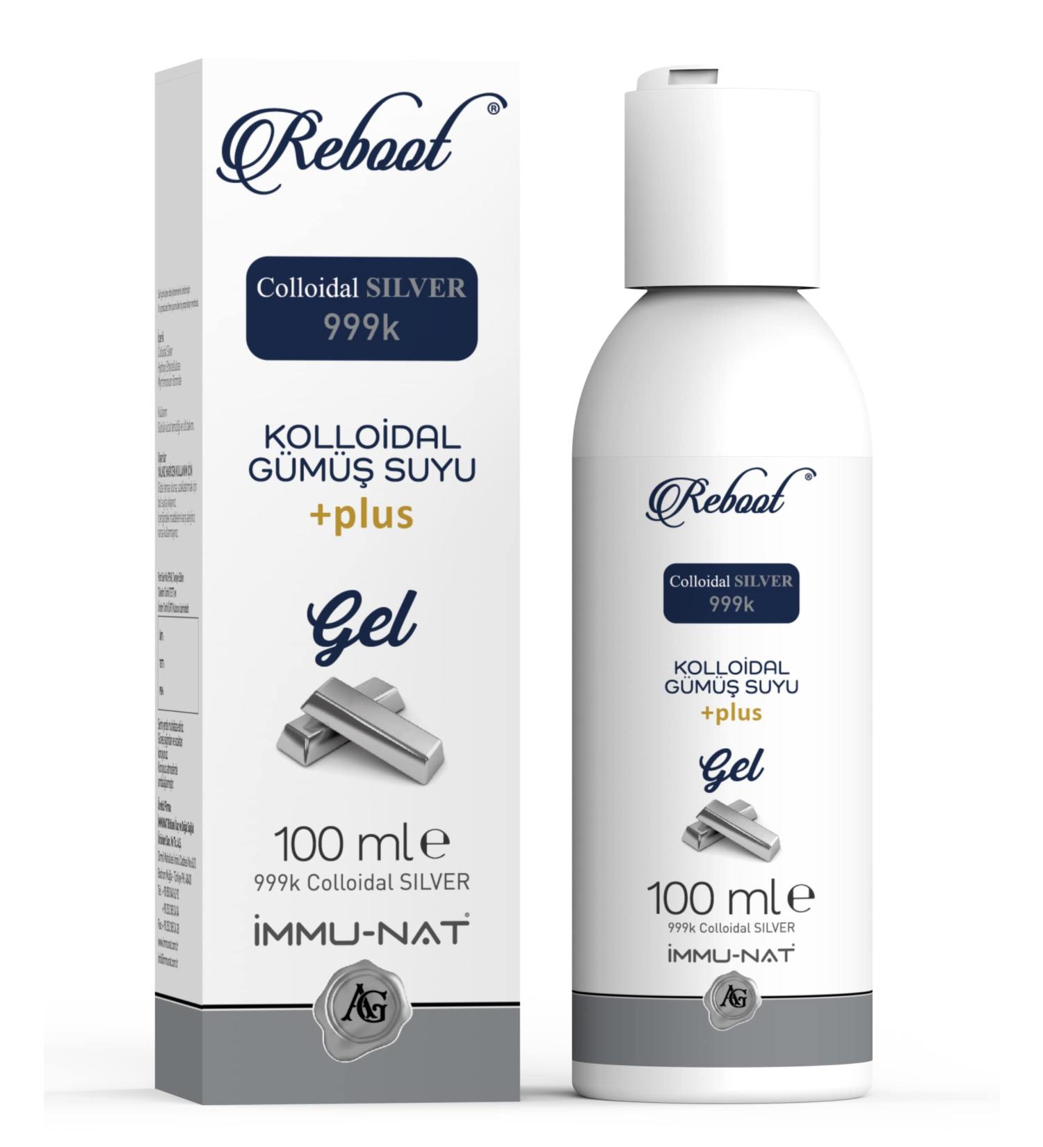Reboot Topical Wound Gel 35PPM Colloidal Silver - Fast Pain & Itch Relief for Burns, Cuts, Scars - Homeopathic Care for Pets & Kids - 3.40oz - Buy Online on GoSupps.com