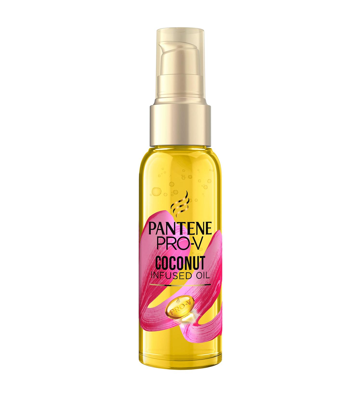 Pantene Pro-V Coconut Infused Hair Oil 100ml - Intensive Moisture & Shine for Dry Hair | Premium Hair Care - Buy Online on GoSupps.com