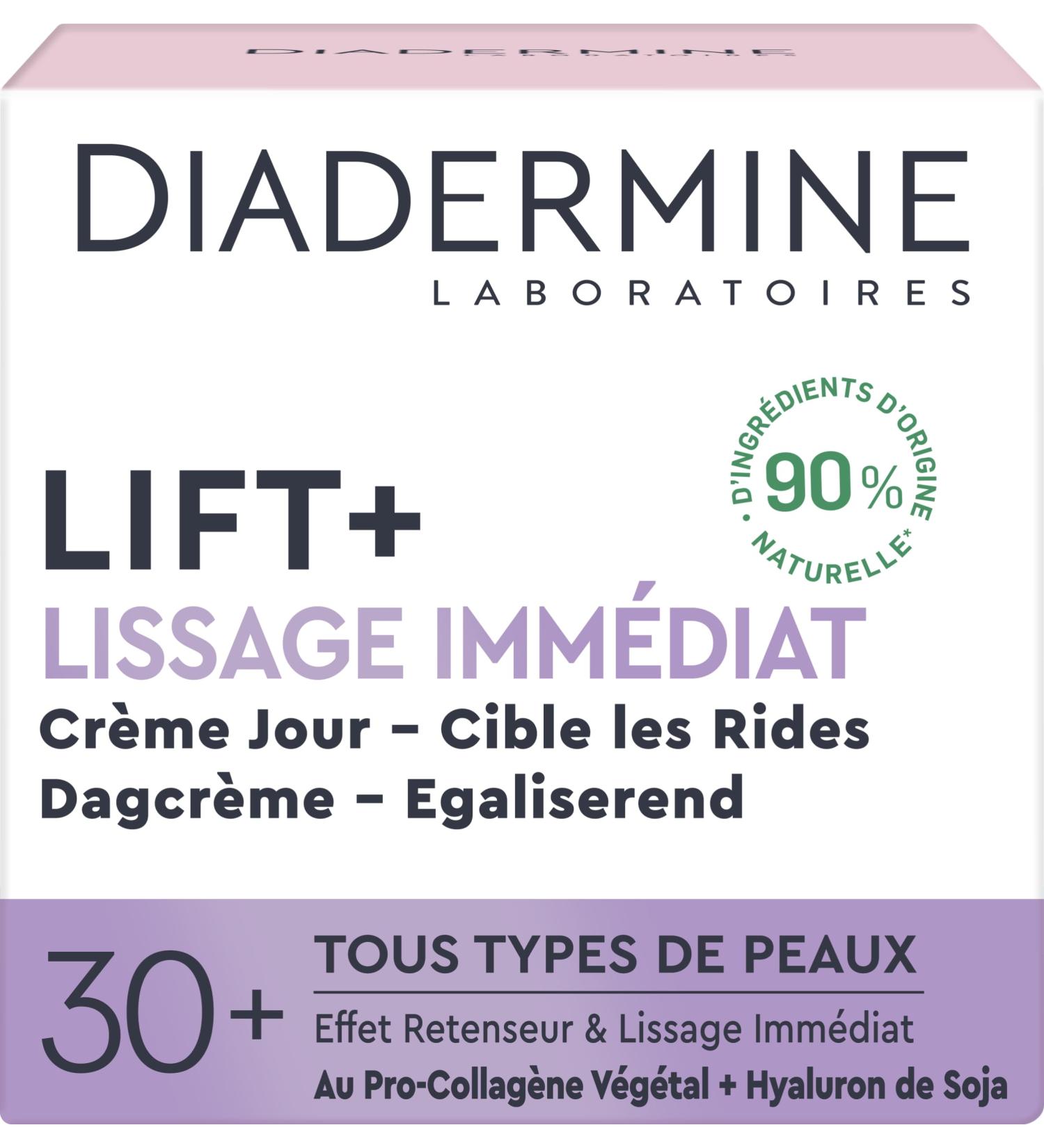 Diadermine - Lift+ - Immediate Smoothing - Ultra Tightening Anti-Wrinkle Day Cream - 50 ml