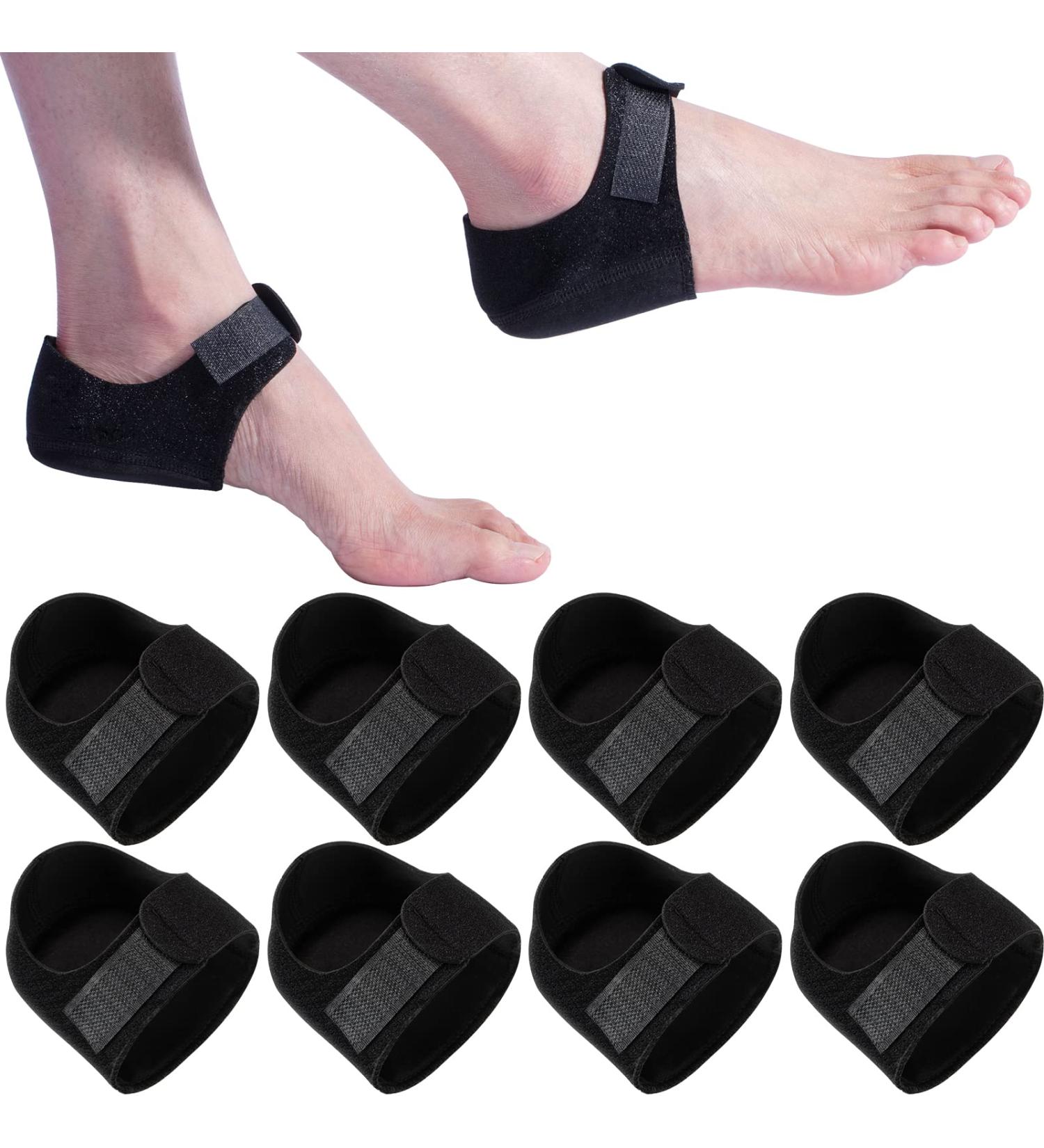 Sureio Gel Heel Protectors - 10 Pcs | Heel Cups for Plantar Fasciitis & Pain Relief - Buy Online on GoSupps.com