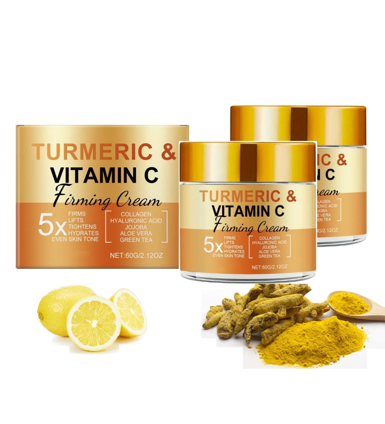  Generisch Turmeric Face Cream with Vitamin C Powerful 10% Vitamin C Face Cream for Dark Spots Anti-Aging Skin Firming Vitamin C Cream for - Buy Online on GoSupps.com