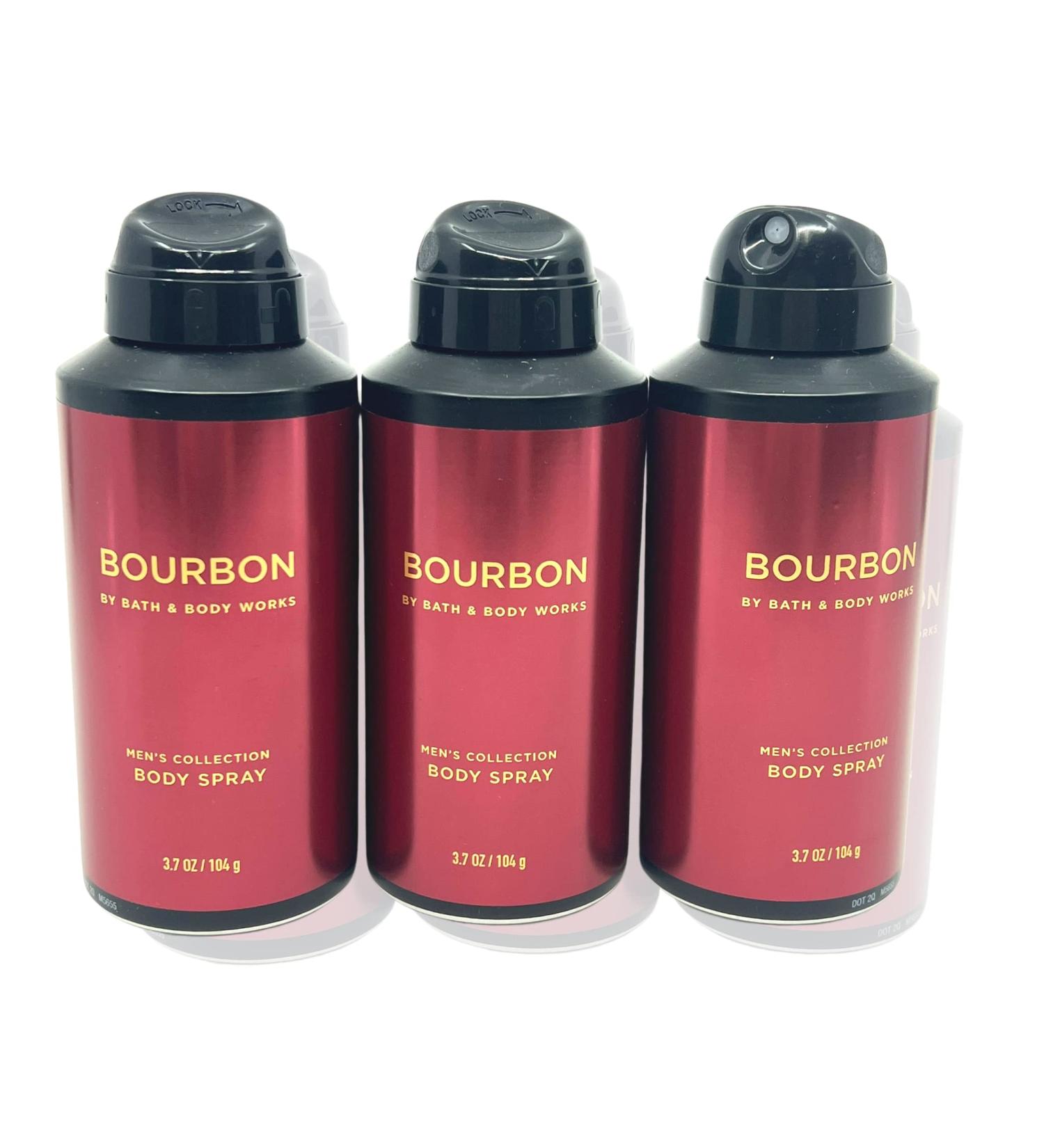 Bath & Body Works Bourbon Body Spray 3.7oz - pack of 3 - Men s Collection Body Spray for Men - Buy Online on GoSupps.com