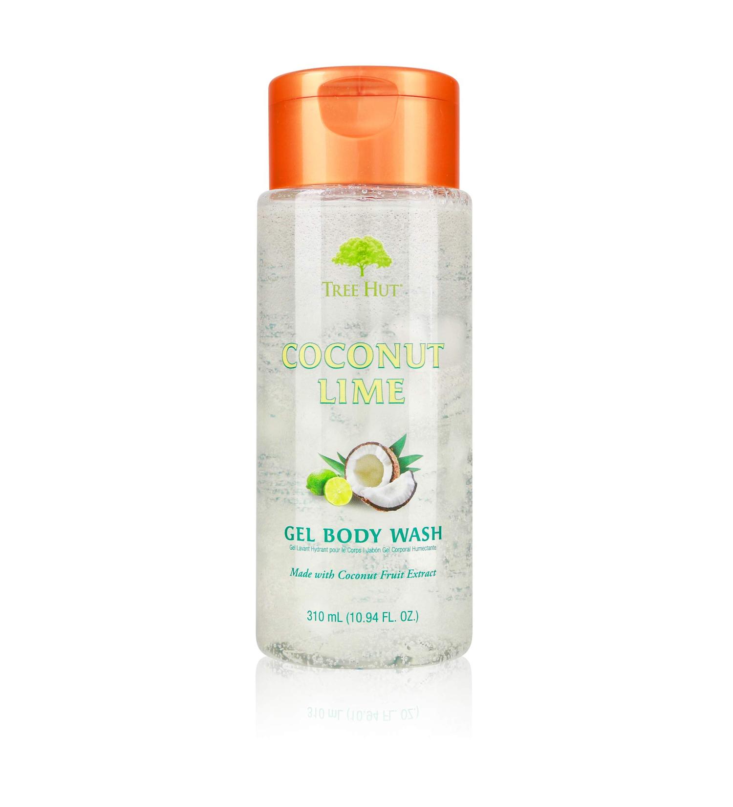 Tree Hut Coconut Lime Moisturizing Gel Body Wash 10.94oz - Ultra Hydrating Nourishing Essential Body Care - Buy Online on GoSupps.com
