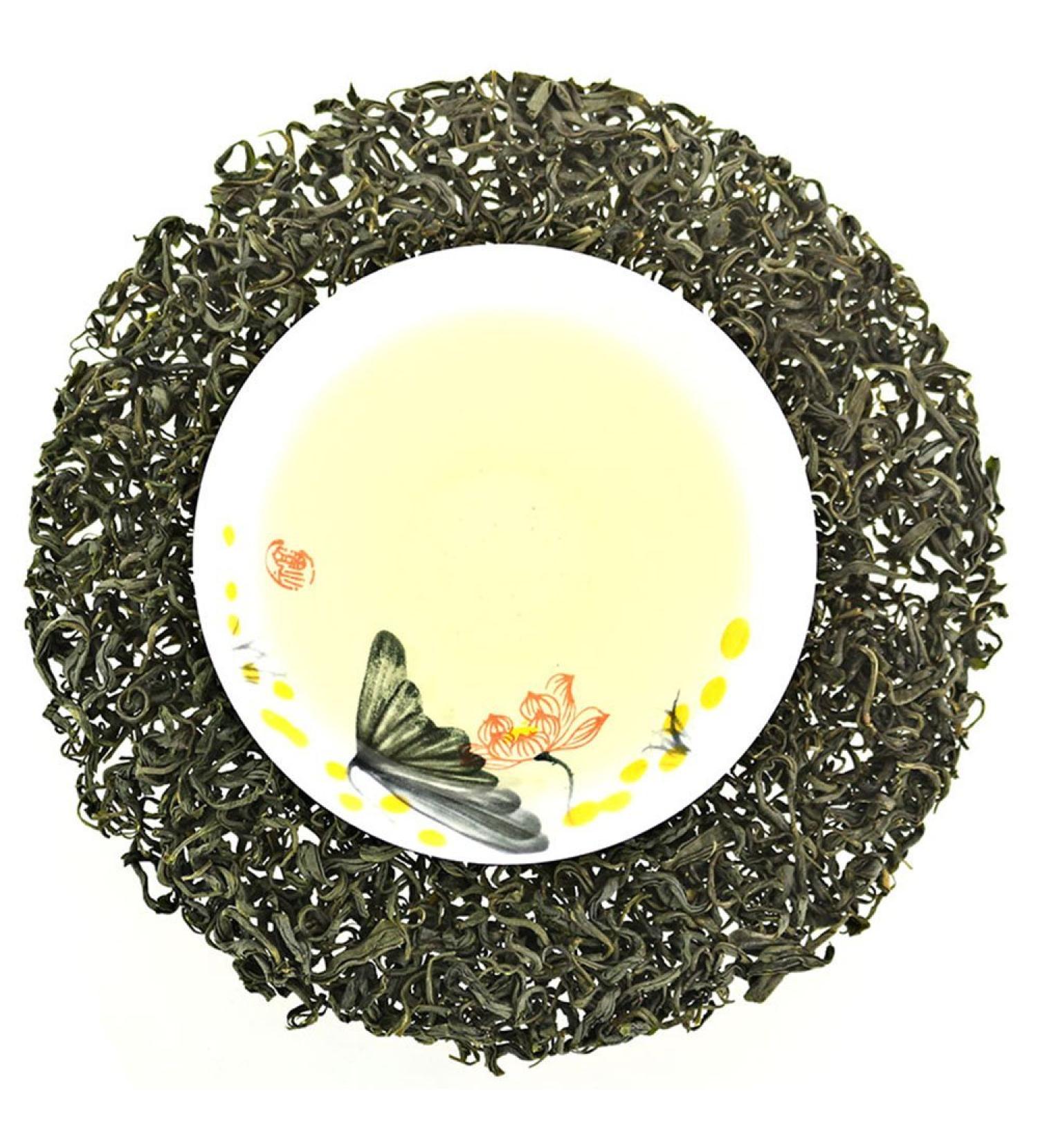 COLORFULTEA - 100g (3.5 oz) - Chinese Green Tea - Gold Medal Huiming Tea/Jinjiang Huiming Green Tea - 100% Natural Organic (Top Grade) - Buy Online on GoSupps.com