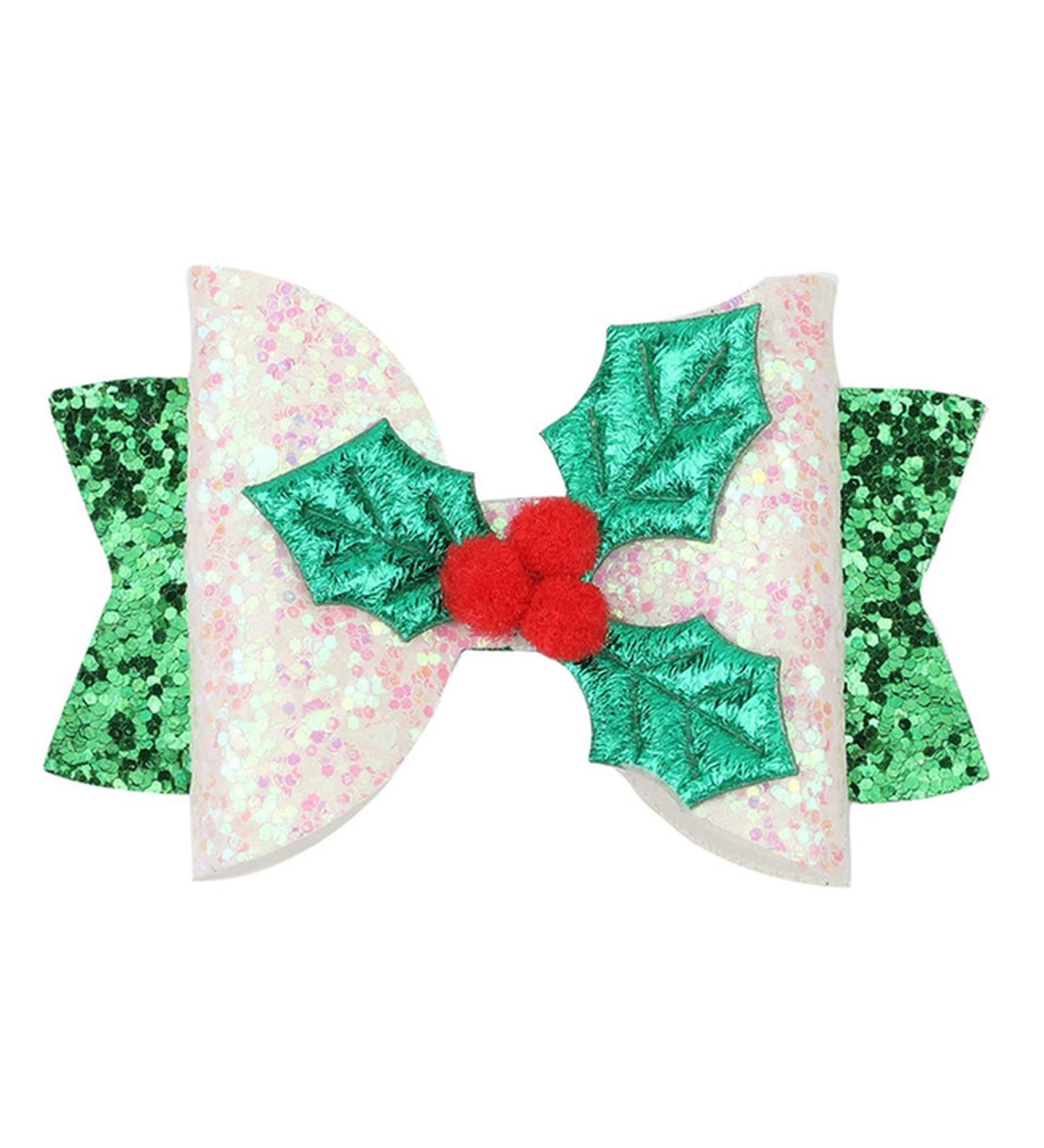 Hairstyle Hairpin Headband Girls 3" Glitter Hair Clips Christmas Hair Bows Accessories Pins for Girls Cartoon Duckbill Clips Hairgrips Headwear Hairpins For Girls (Size : 28) - Buy Online on GoSupps.com