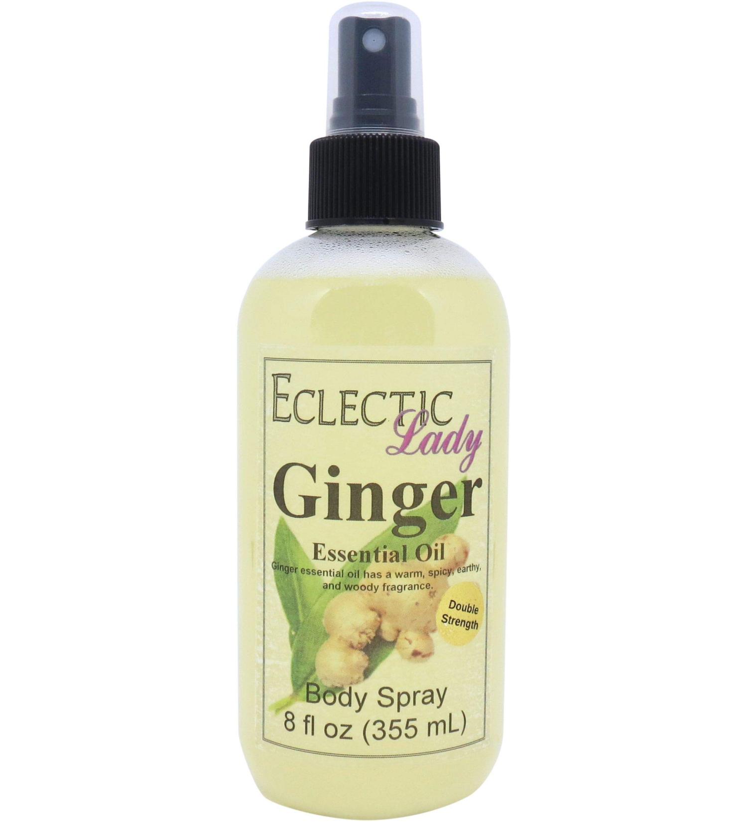 Ginger Essential Oil Body Spray (Double Strength) 8 ounces Body Mist for Women with Clean Light & Gentle Fragrance Long Lasting Perfume with Comforting Scent for Men & Women Cologne with Soft Double Strength 8 Fl Oz (Pack of 1) - Buy Online on GoSupps.com