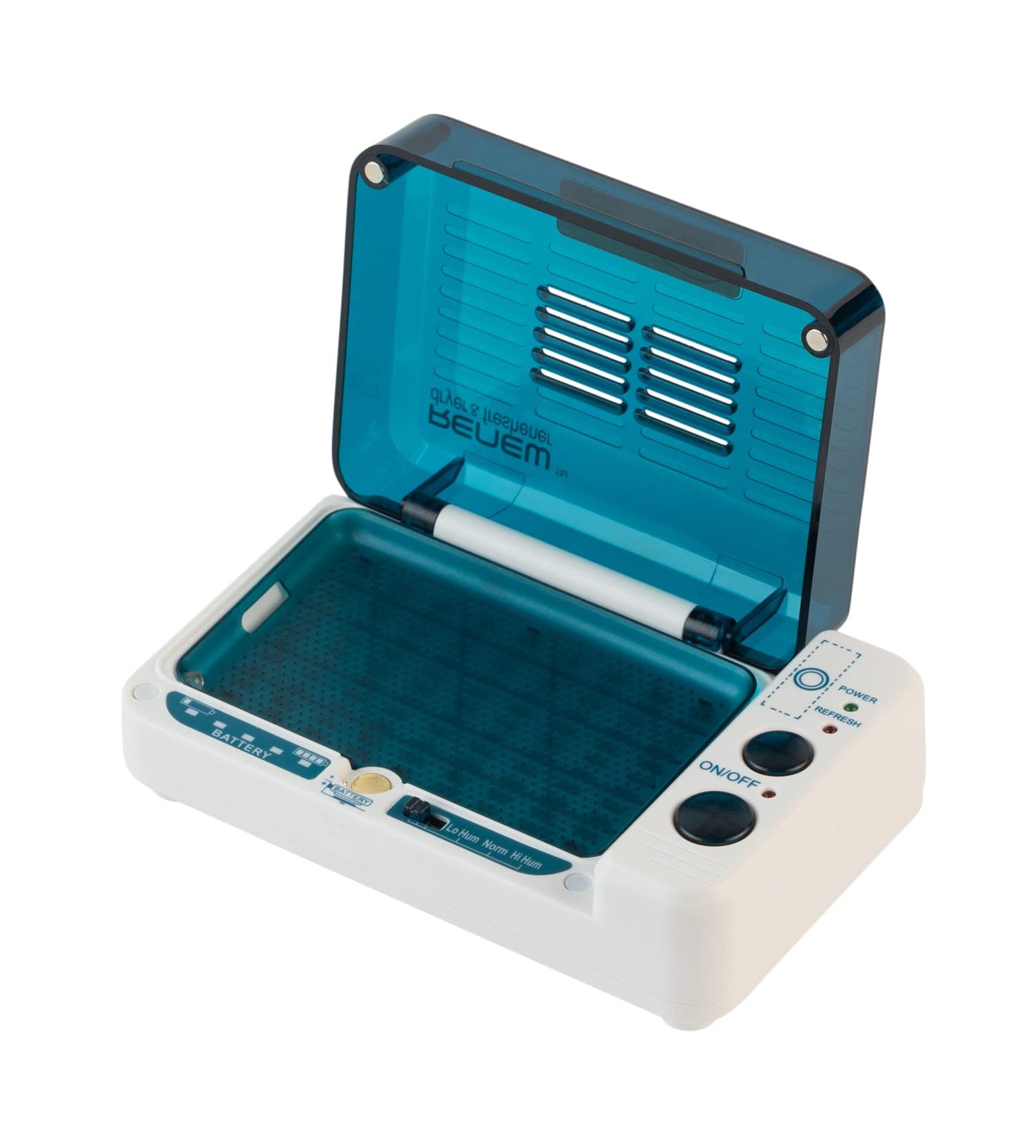 Hearing Aid Dehumidifier by Serene Innovations - Removes Sweat & Moisture for Cochlear Implants & Wireless Earbuds | High-Humidity Hearing Aid Dryer - Buy Online on GoSupps.com