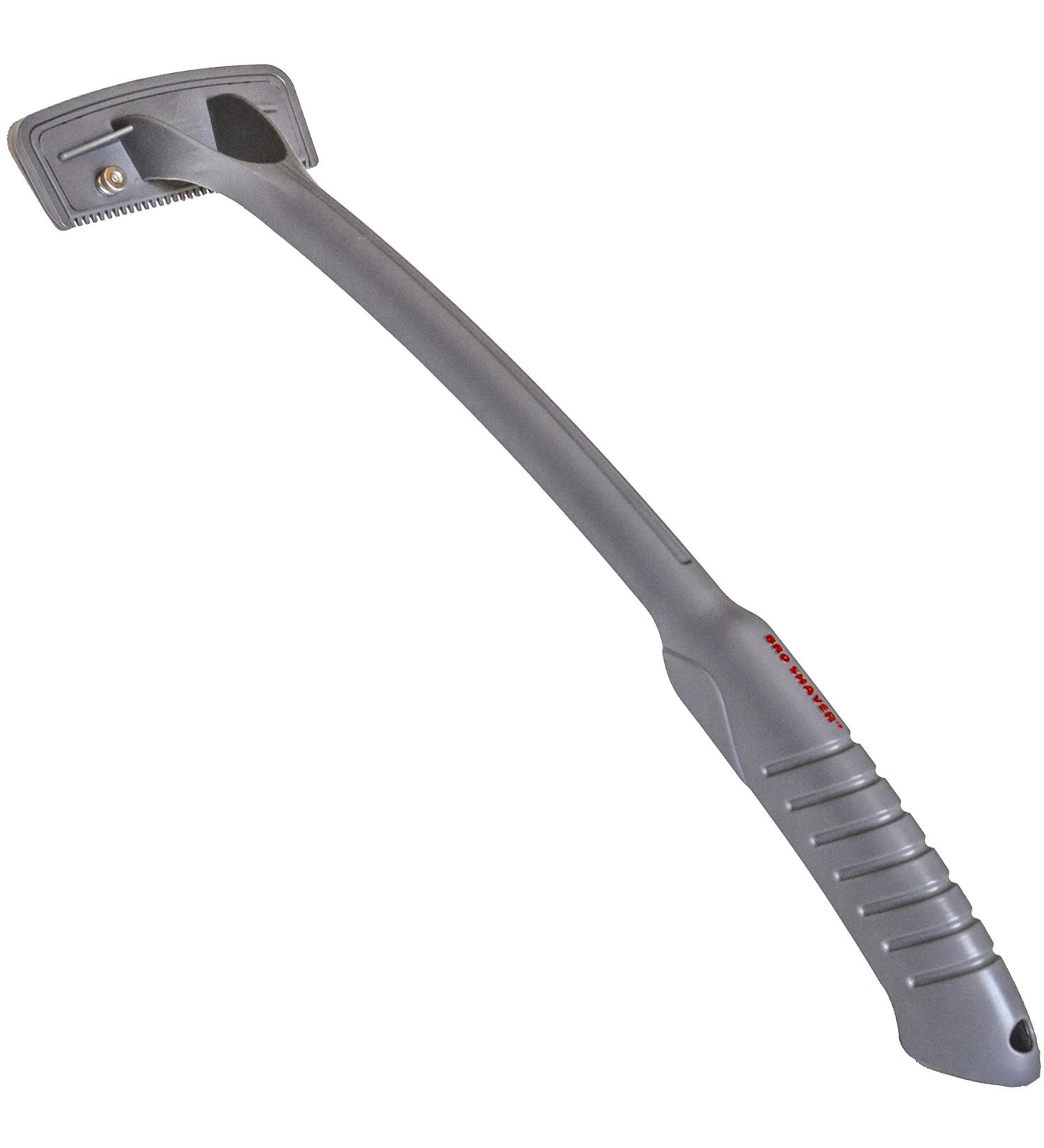 Bro Shaver Back Hair Shaver | Men's Body Razor for Wet or Dry Use | Original Double Edge Razor with 3 Blades - Buy Online on GoSupps.com