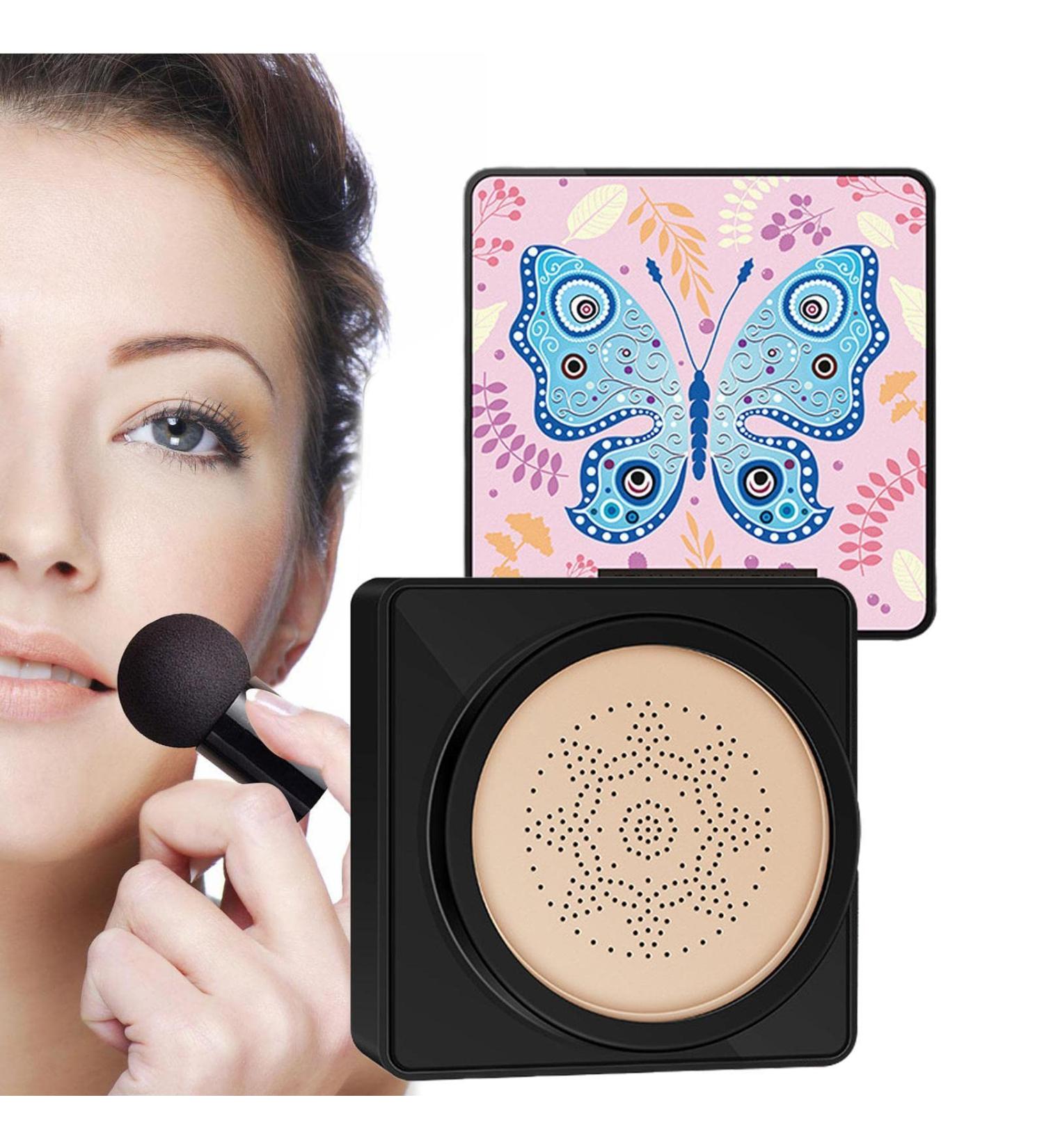 Richolyn CC Cream Foundation | Mushroomhead Air Cushion BB Cream - Moisturizing Long-Lasting Coverage for Blemishes | Shade 02 Ivory White - Buy Online on GoSupps.com