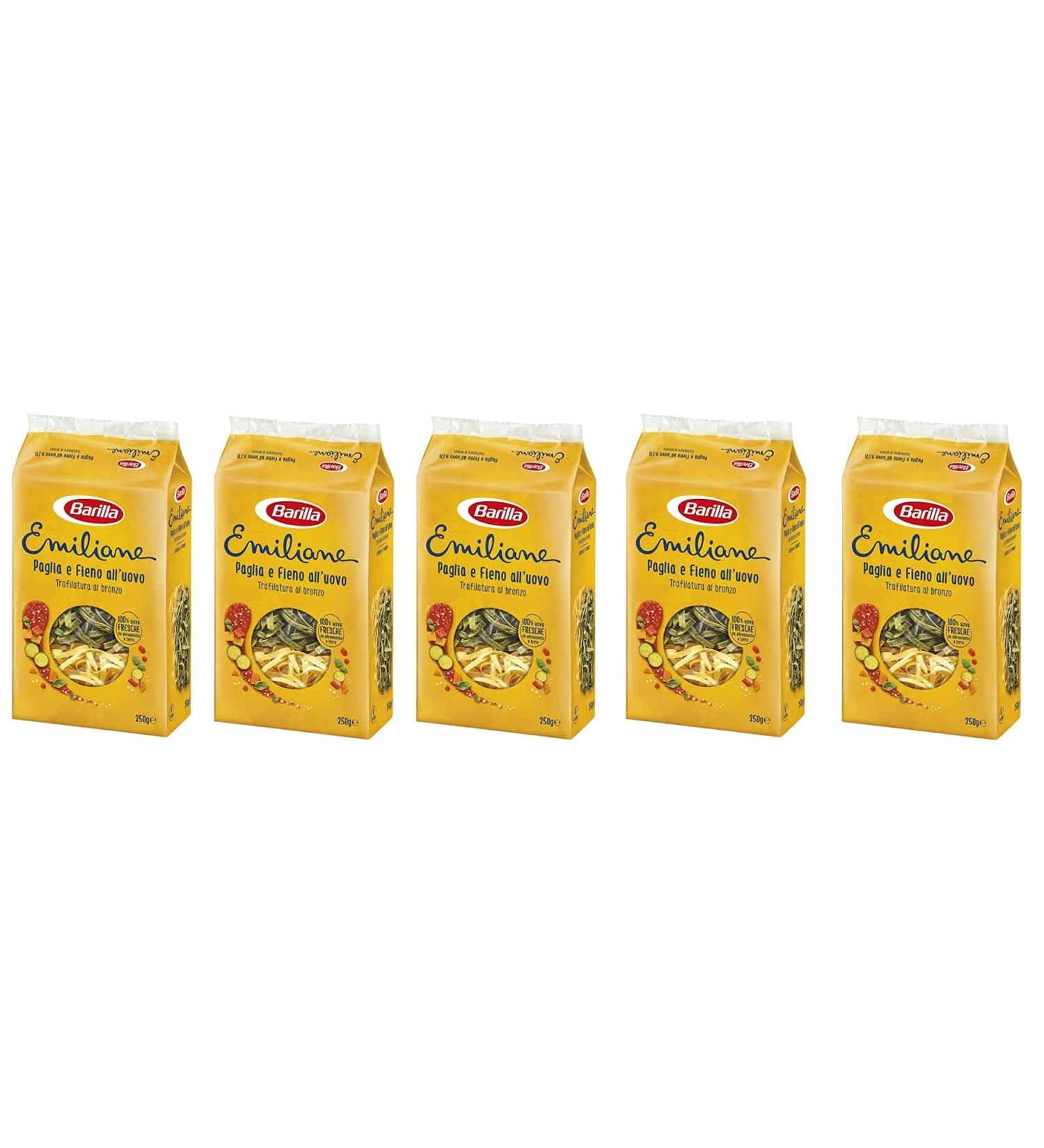 5x Barilla Emiliane Egg straw and hay n 171 noedels met and 250g - Buy Online on GoSupps.com