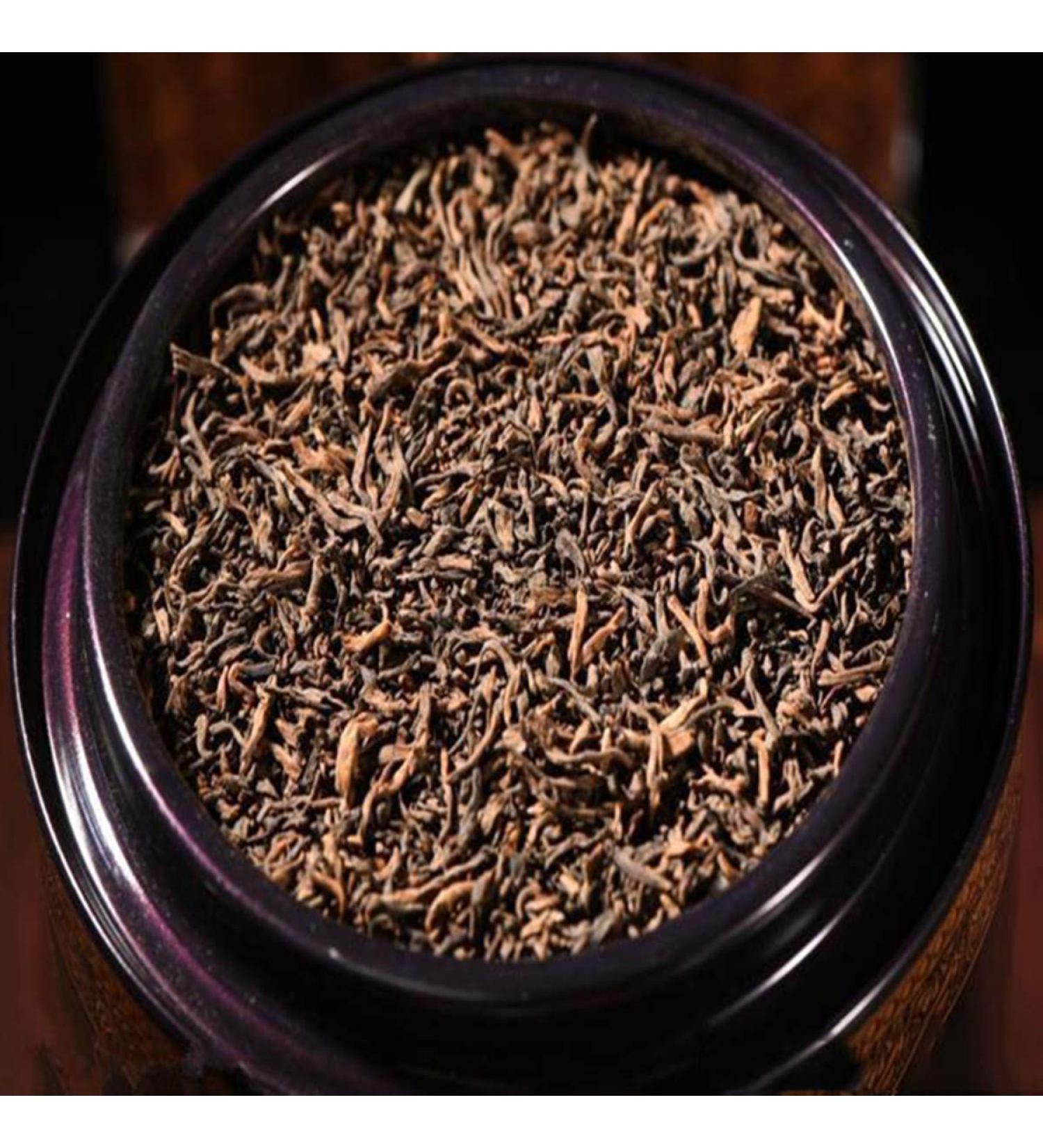 HELLOYOUNG 200g Th Pu-erh m r du Yunnan d'origine chinoise Feuilles de th naturelles et biologiques sans additifs aliments verts avec un ar me riche - Buy Online on GoSupps.com