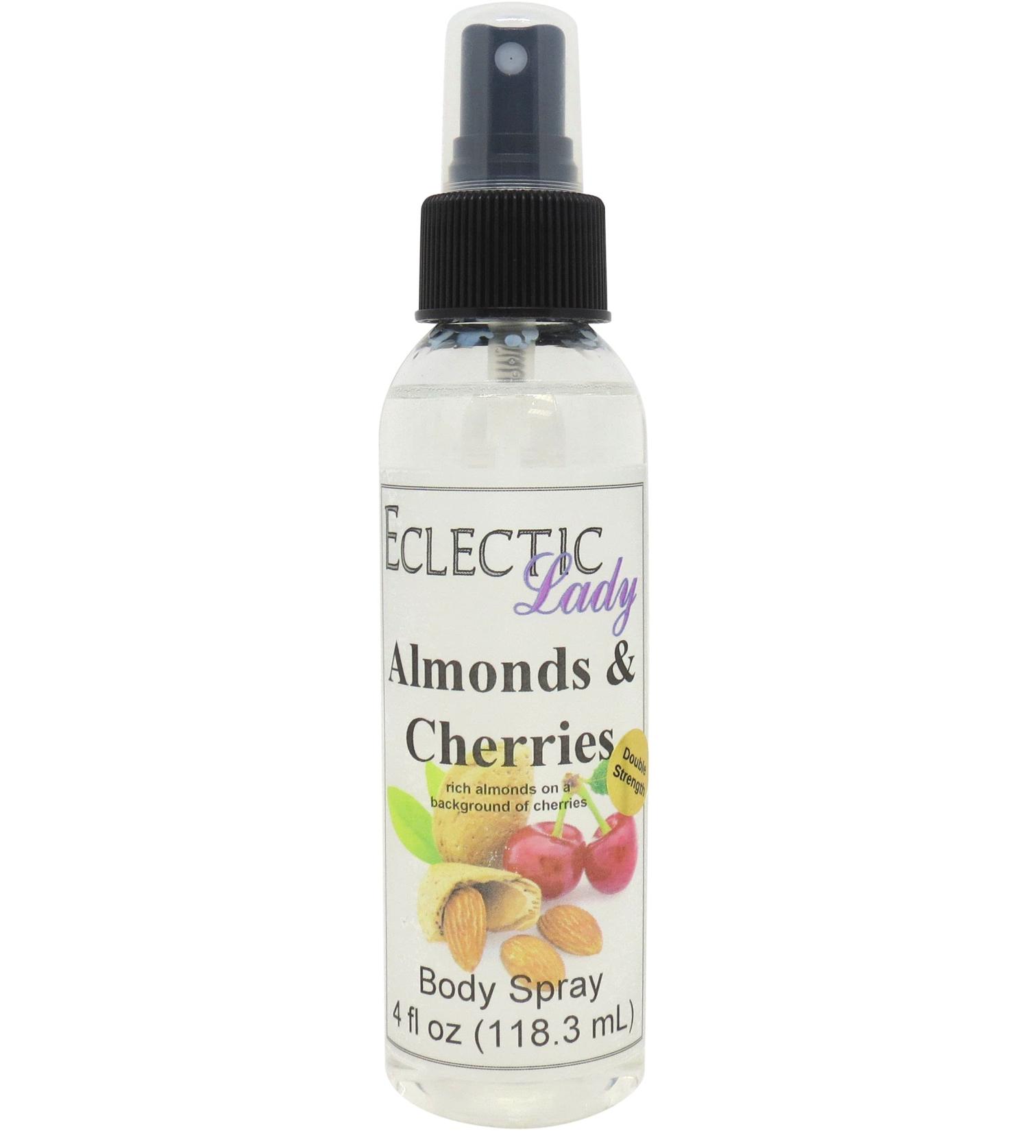 Almonds And Cherries Body Spray Body Mist for Women with Clean Light & Gentle Fragrance Long Lasting Perfume with Comforting Scent for Men & Women Cologne with Soft Subtle Aroma For Daily Use Double Strength 4 Fluid Ounces - Buy Online on GoSupps.com