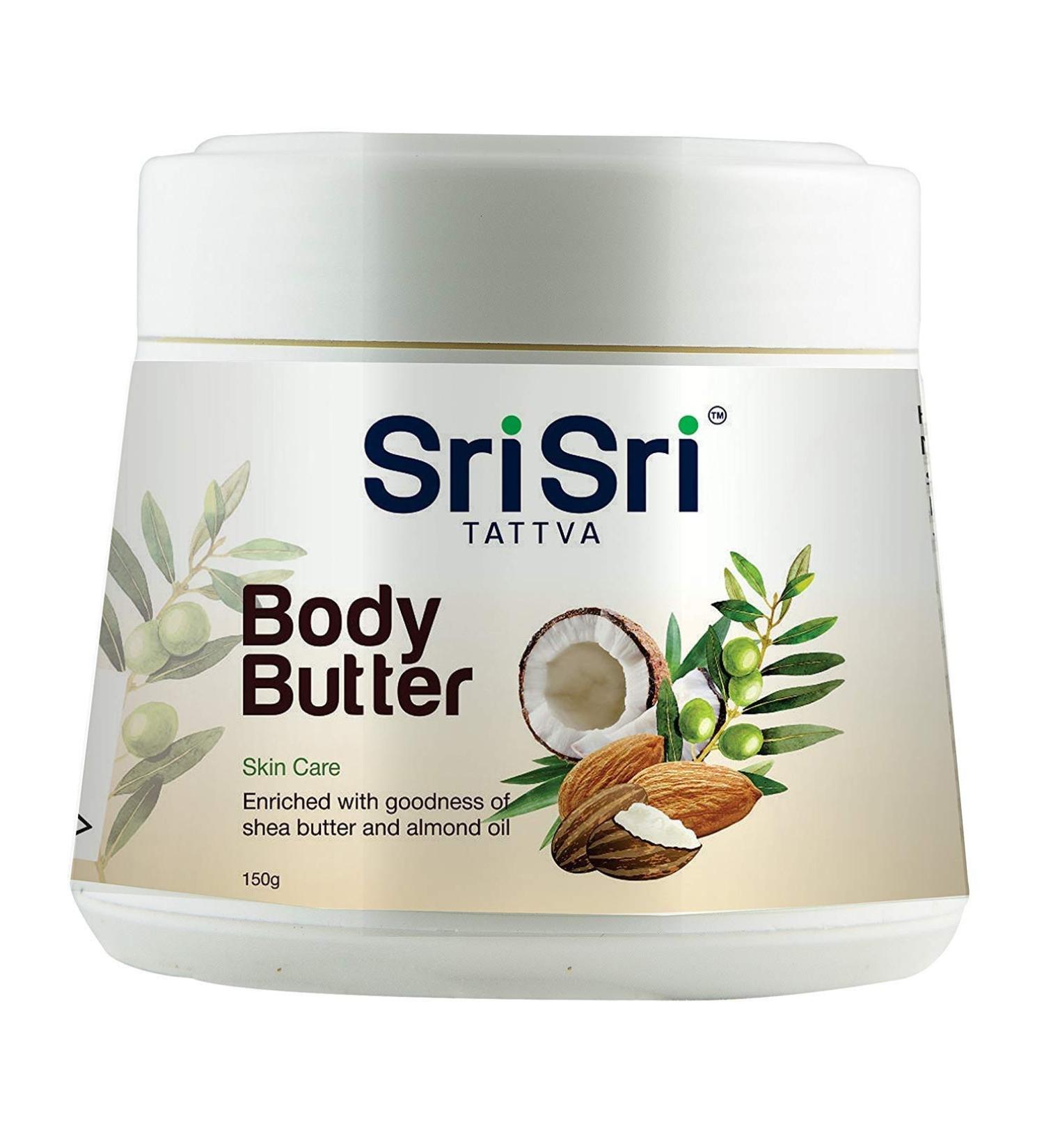 Sri Sri Tattva Shuddhta Ka Naam Sri Sri Tattva Body Butter 150Gm - Buy Online on GoSupps.com