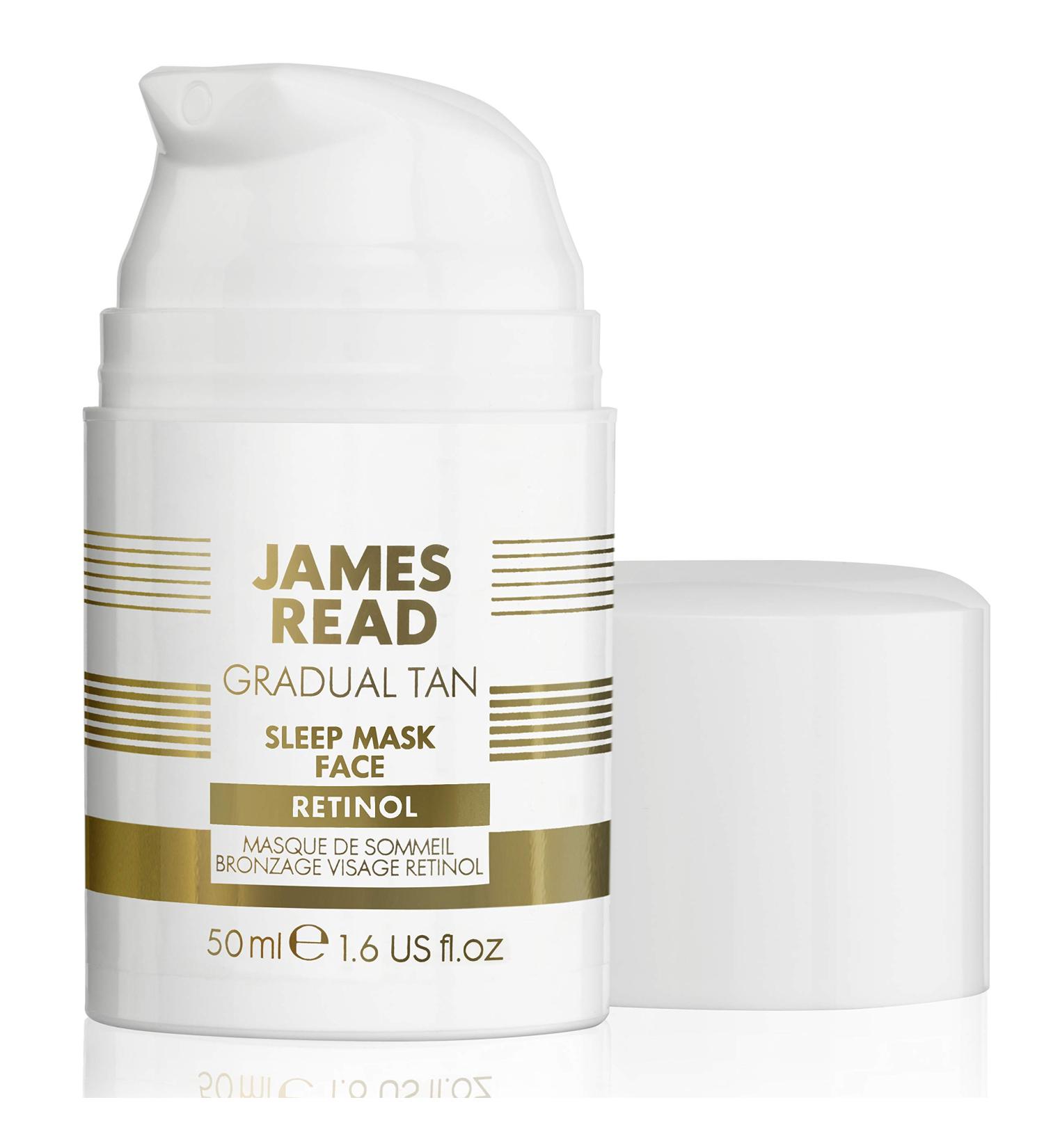 James Read Sleep Mask Gradual Tan with Retinol Light-Medium 50ml - Buy Online on GoSupps.com