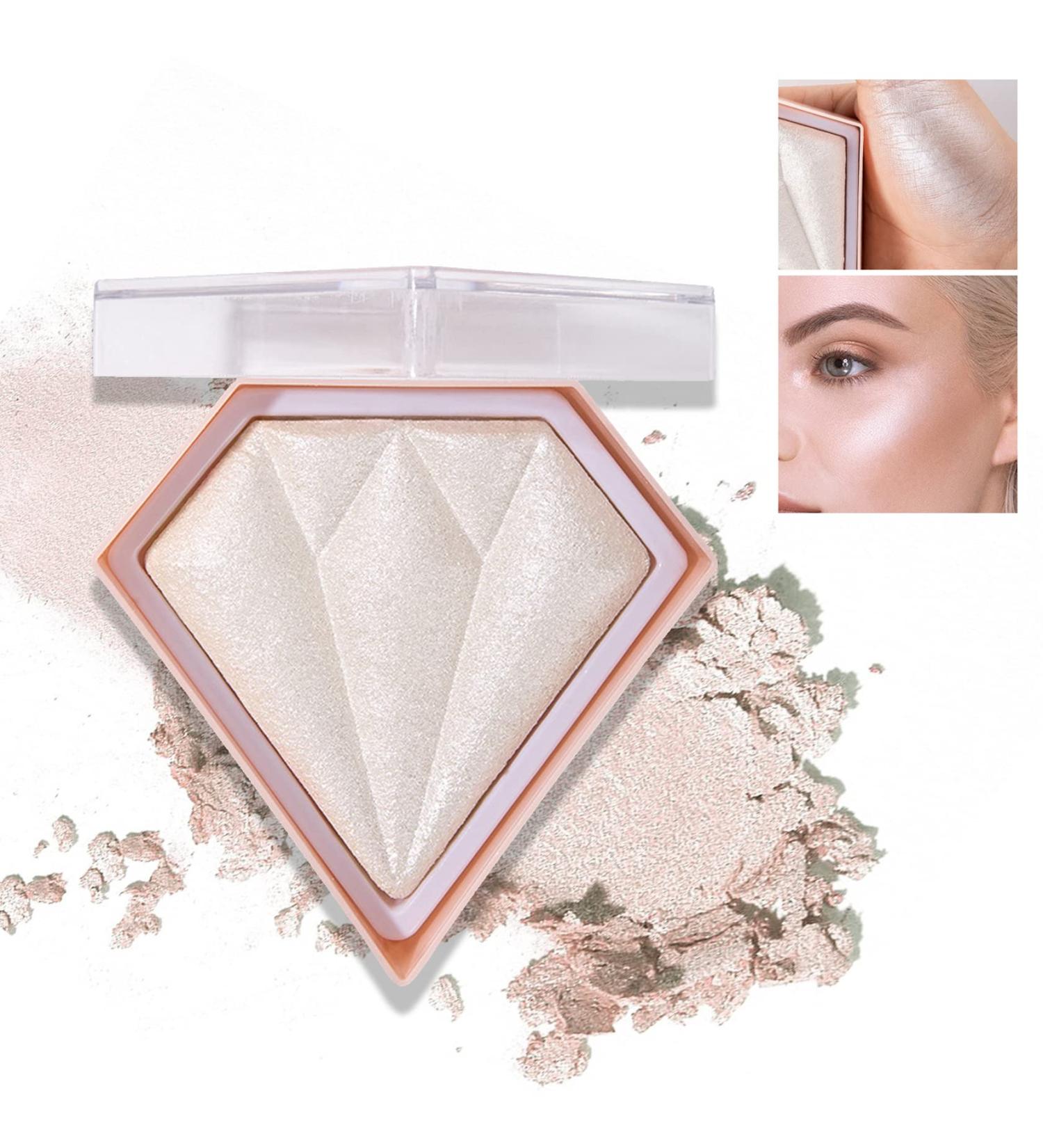 Shimmer Glitter Highlighter Contour Palette - Long Lasting Face & Body Makeup - Buy Online on GoSupps.com