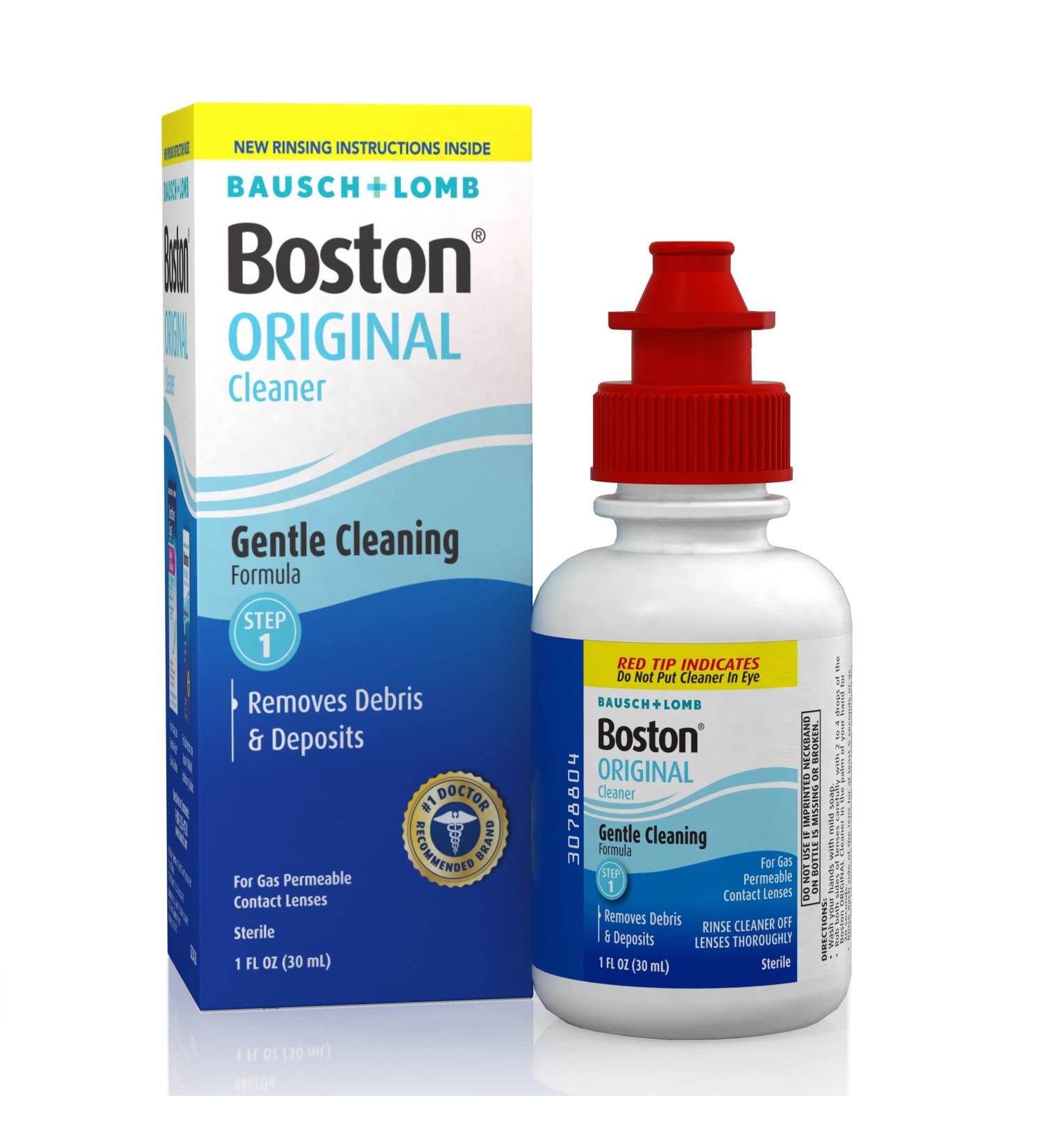 Bausch & Lomb Boston Original Cleaner 1 Fl Oz - Pack of 1 | Effective Contact Lens Solution - Buy Online on GoSupps.com